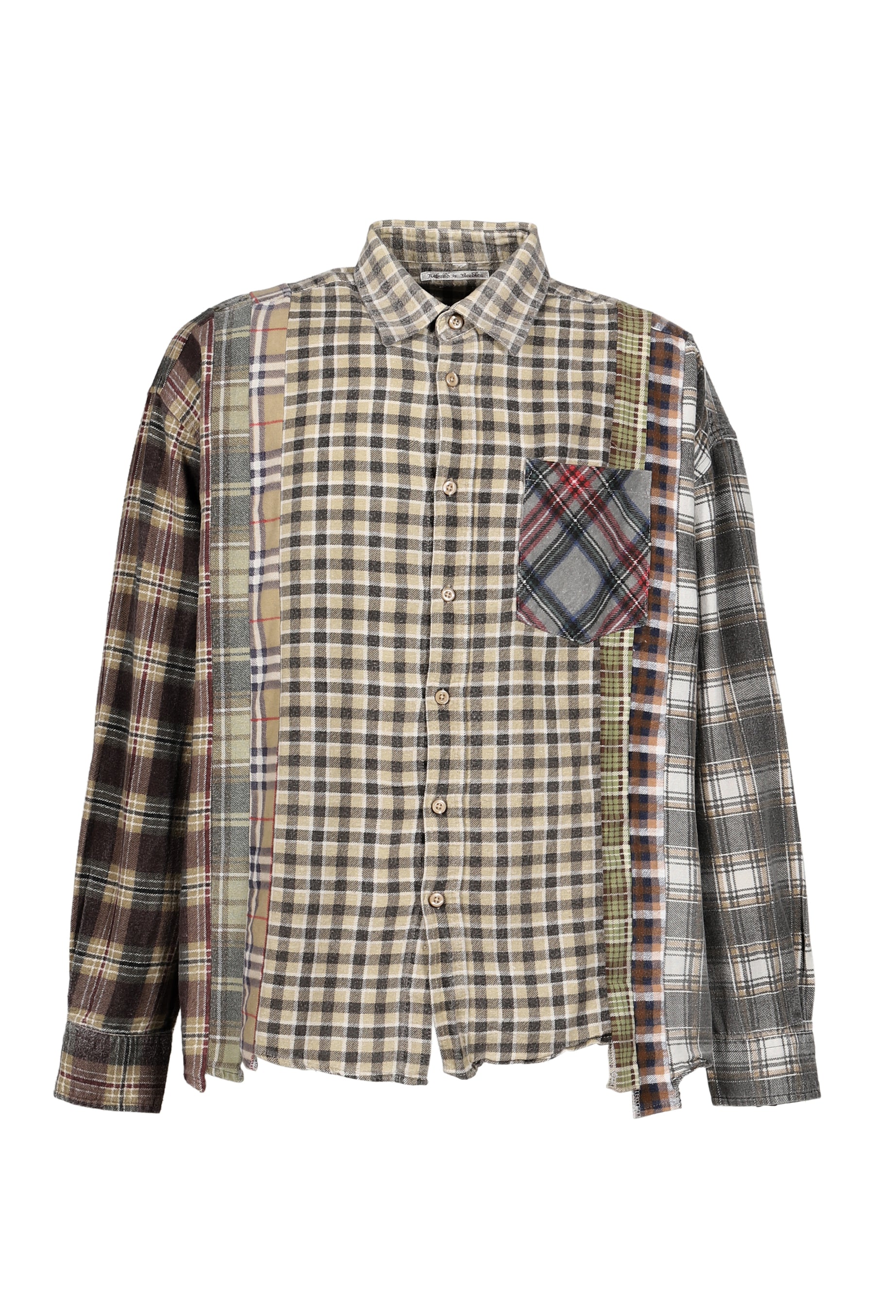 FLANNEL SHIRT -> 7 CUTS WIDE SHIRT / ASSORTED