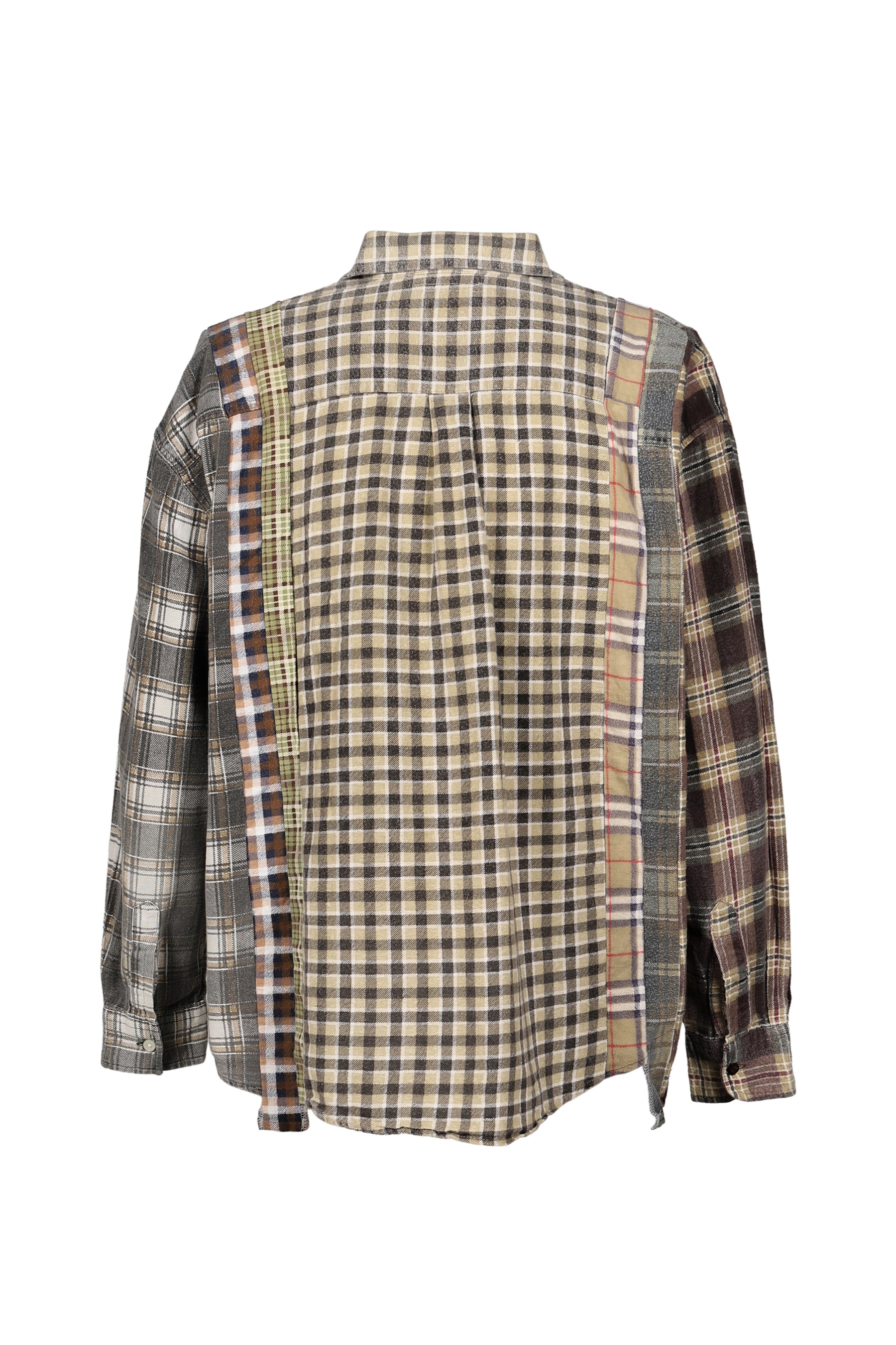 FLANNEL SHIRT -> 7 CUTS WIDE SHIRT / ASSORTED