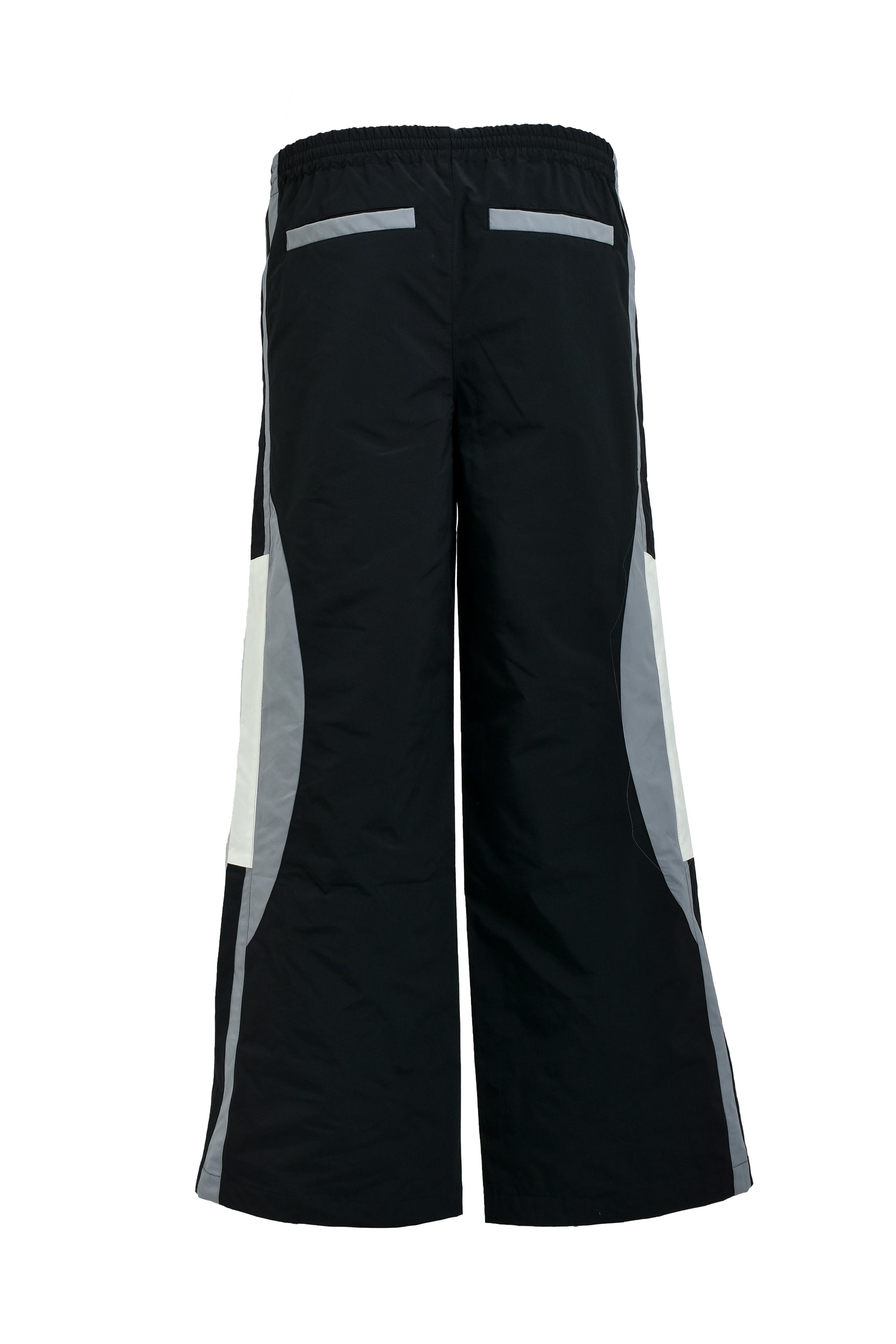 CREST LOGO WARM UP PANTS / BLK 