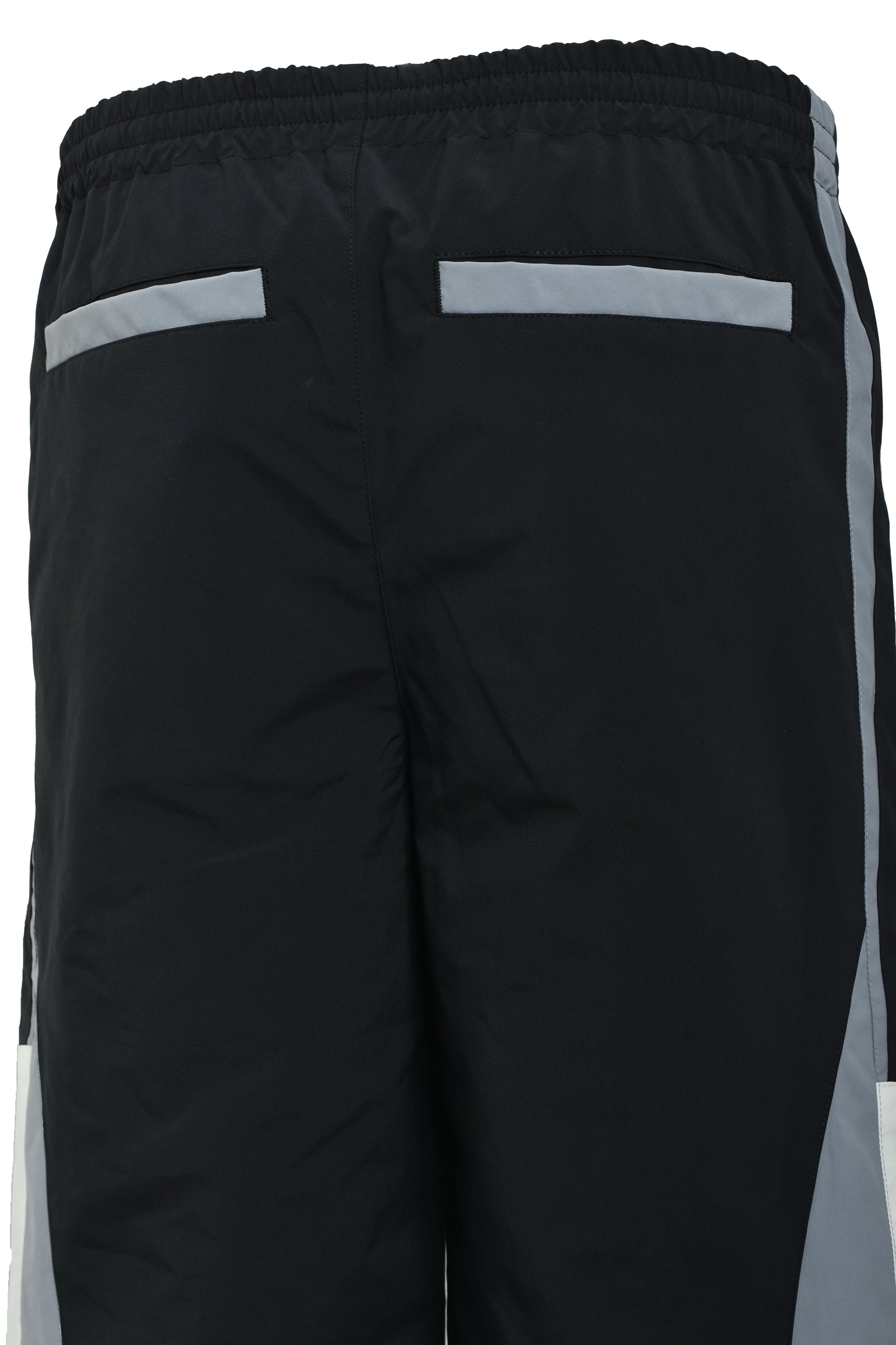 CREST LOGO WARM UP PANTS / BLK 