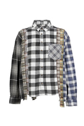 FLANNEL SHIRT -> 7 CUTS WIDE SHIRT / ASSORTED