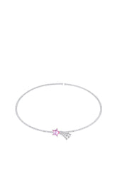 CRYSTAL METEOR CHOCKER / PNK