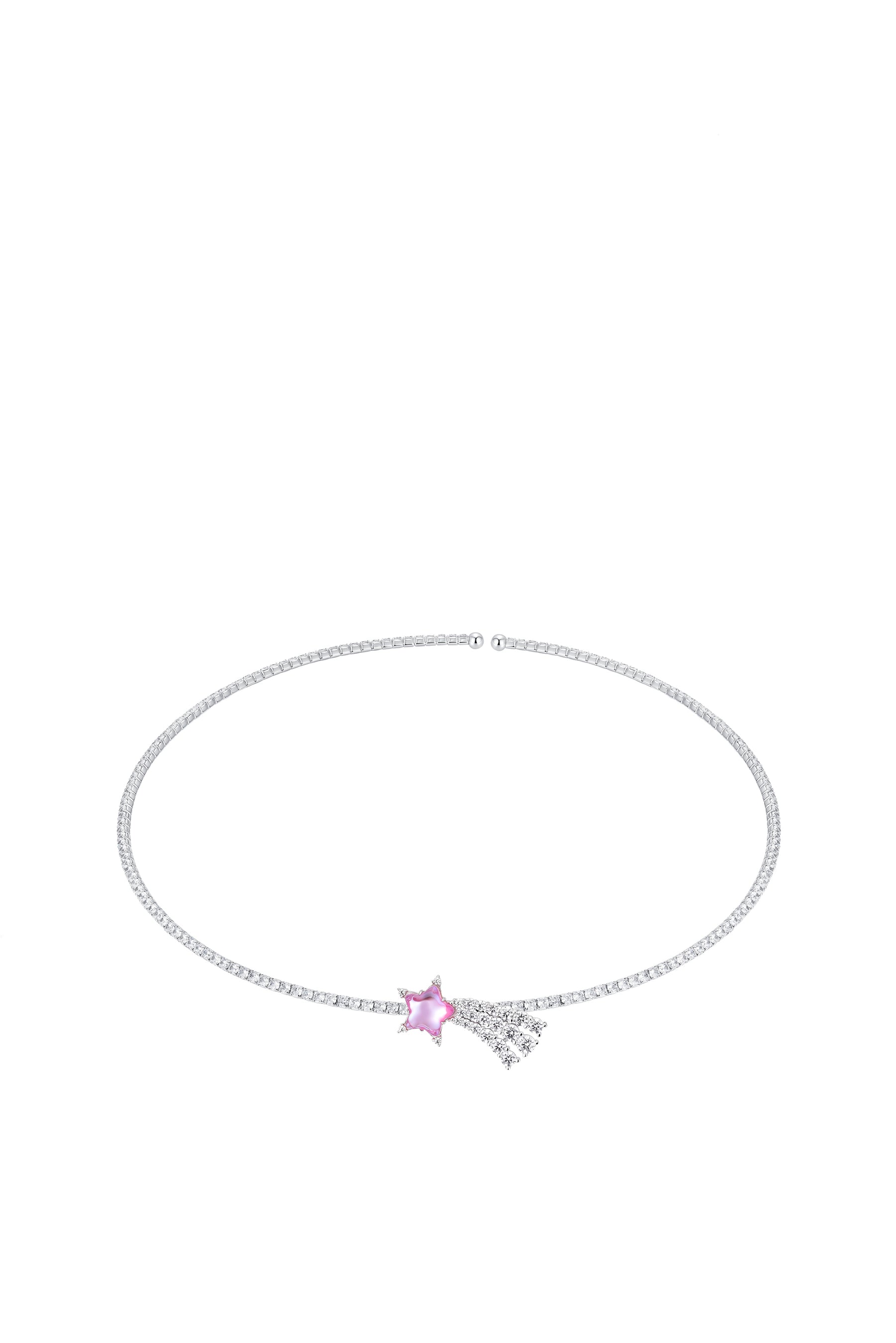 CRYSTAL METEOR CHOCKER / PNK