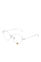 FLOCKED BEAR DECORATED GLASSES / SLV