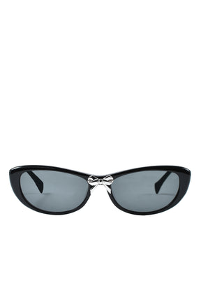 METAL RIBBON SUNGLASSES (EXCLUSIVE) / SLV