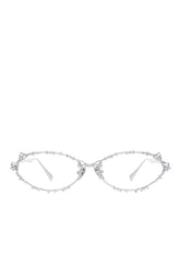 BITTER SALTY GLAZE GLASSES / SLV