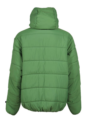 TECH REVERSIBLE CLIMBERS PUFF JACKET / GRN BLK