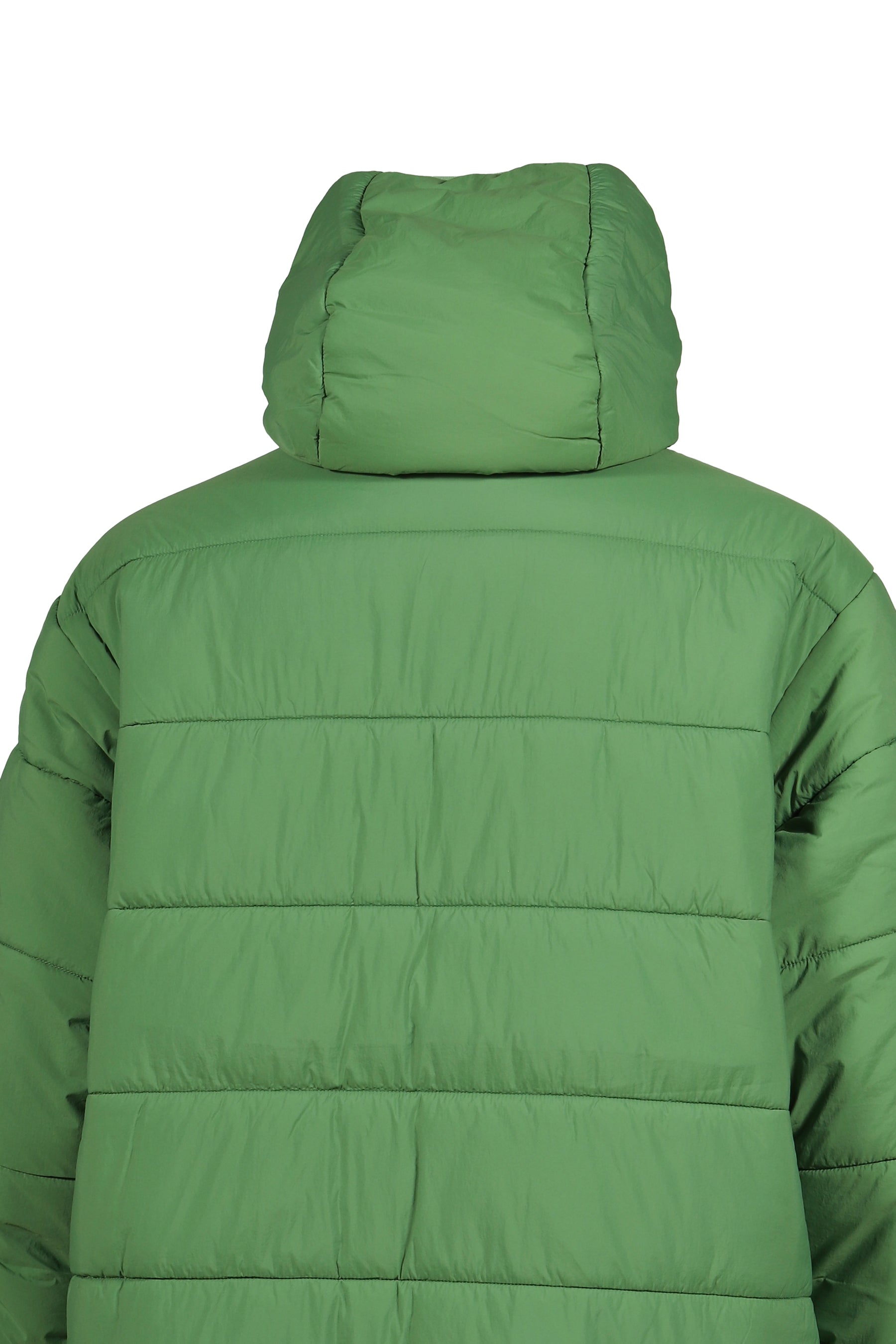 TECH REVERSIBLE CLIMBERS PUFF JACKET / GRN BLK
