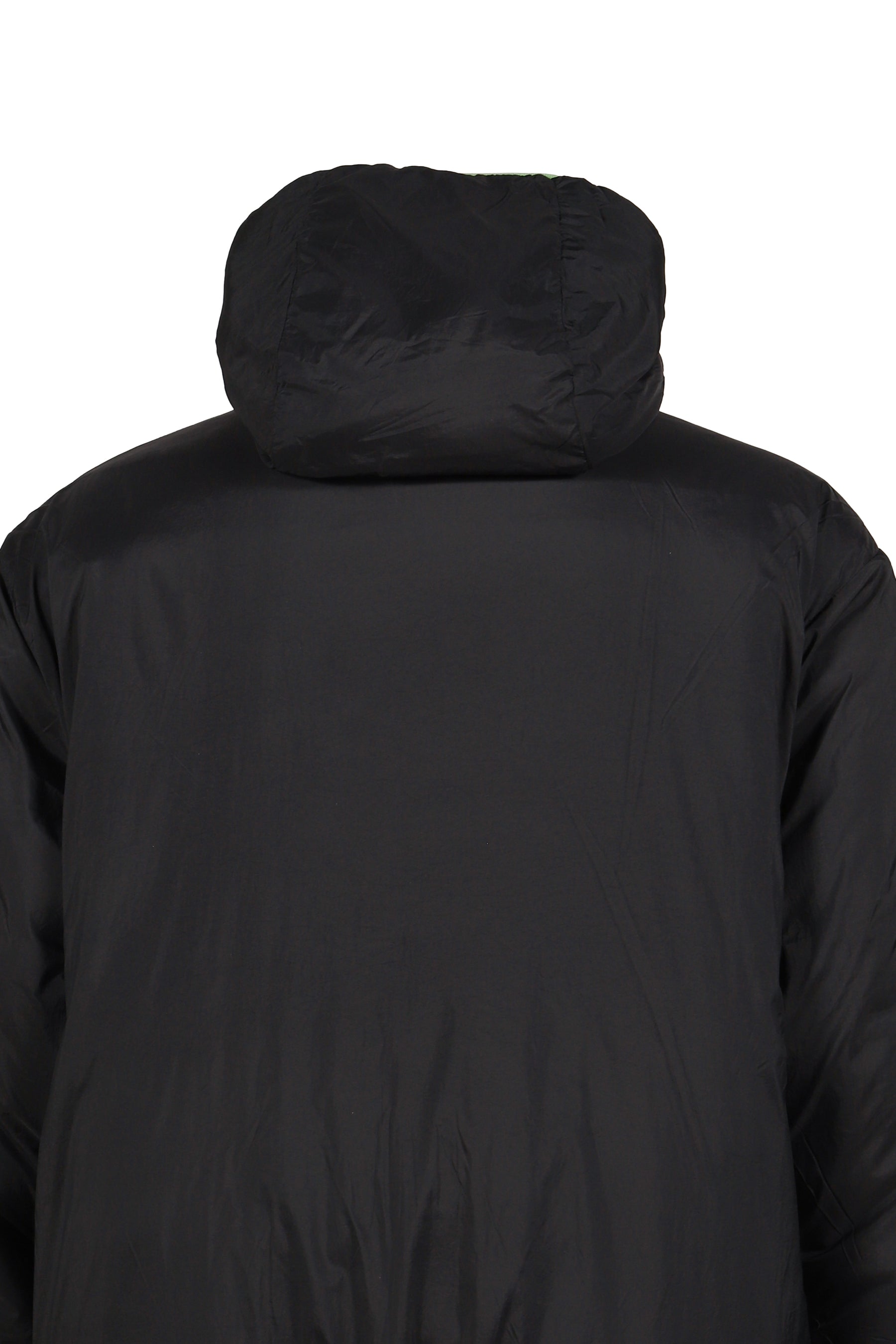 TECH REVERSIBLE CLIMBERS PUFF JACKET / GRN BLK