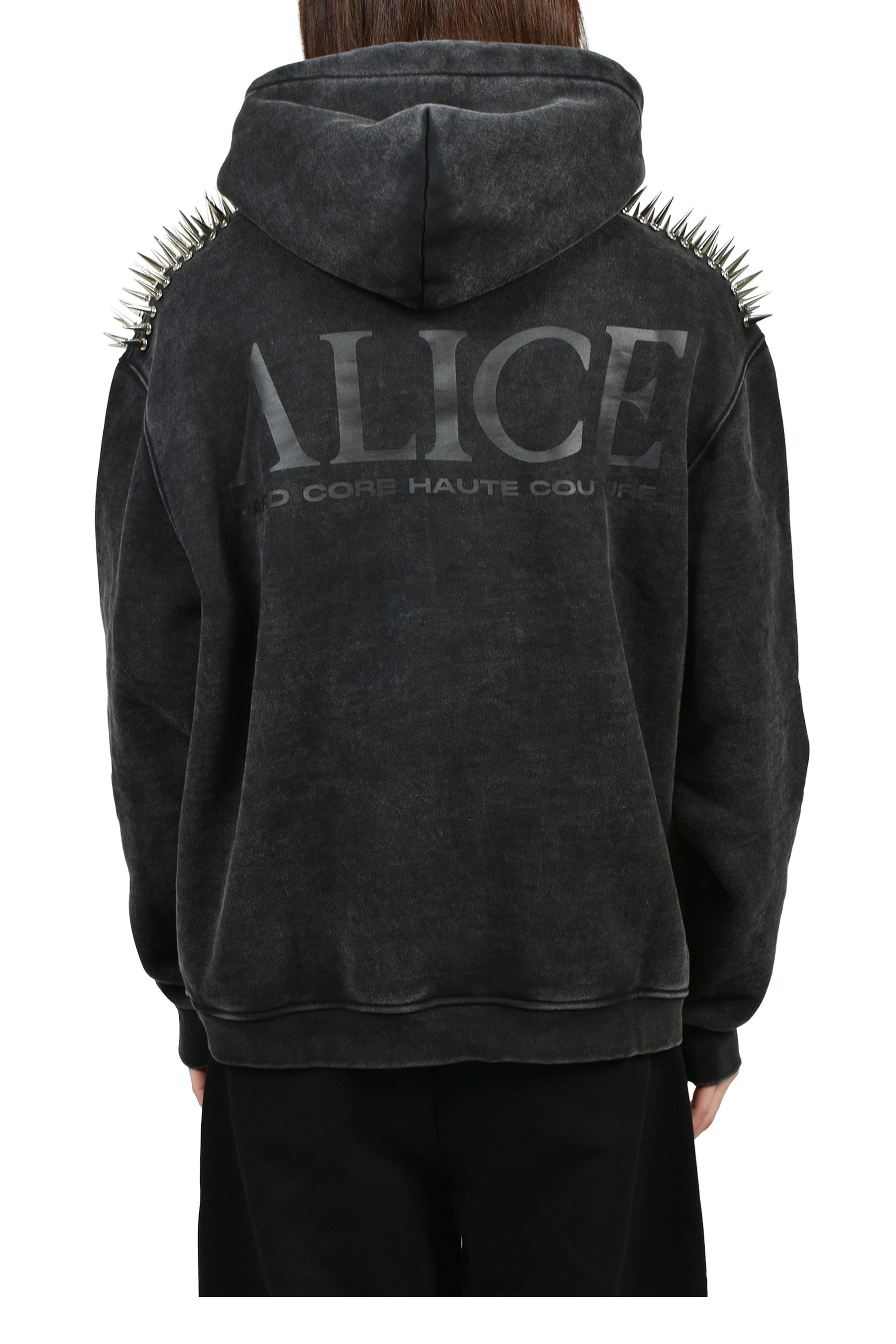 DEEGAN PULLOVER HOODIE / BLK