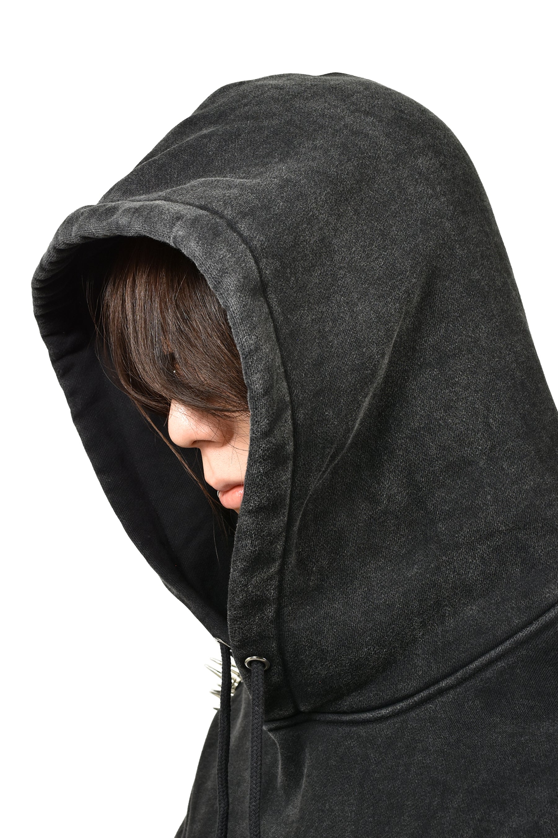 DEEGAN PULLOVER HOODIE / BLK