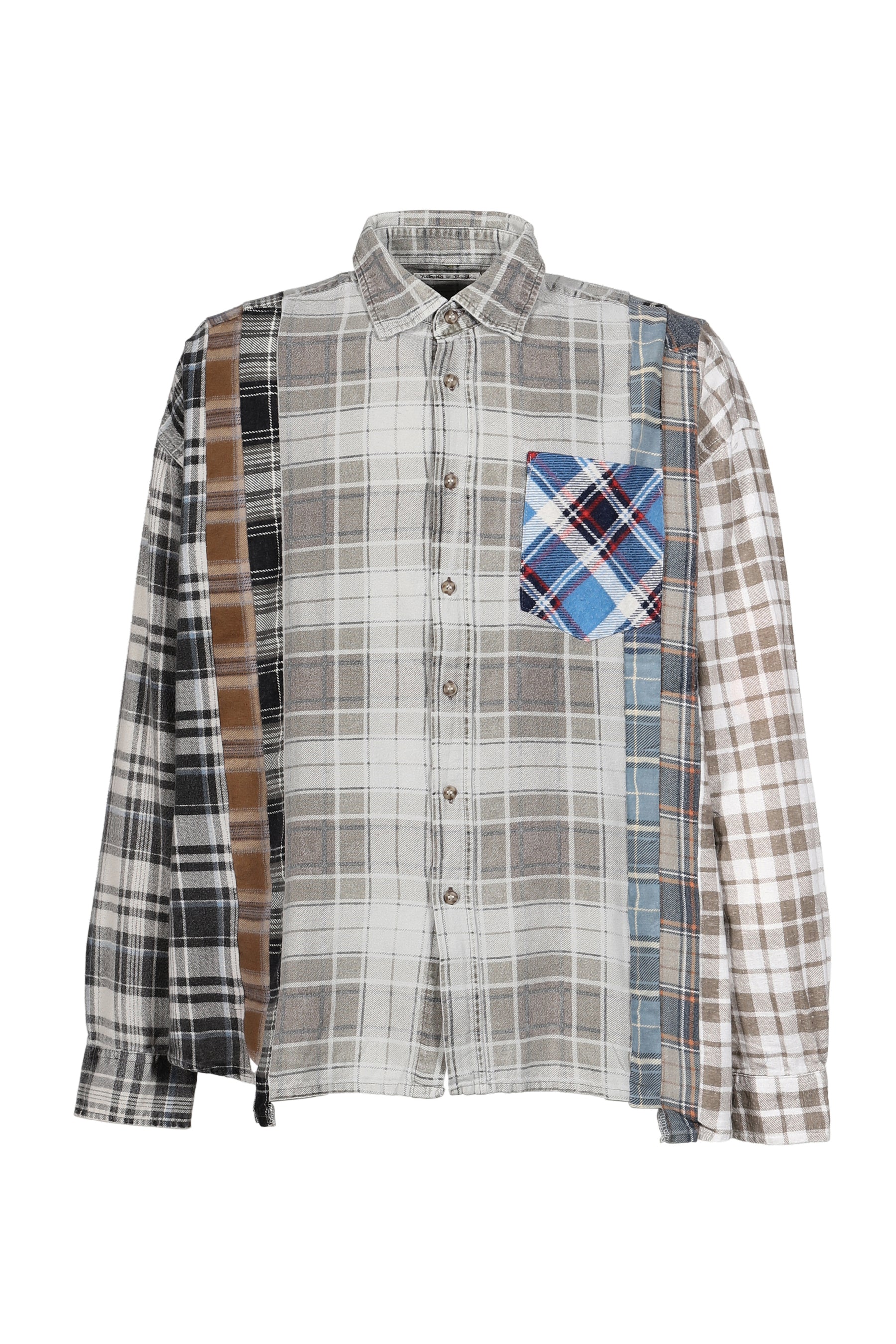 FLANNEL SHIRT -> 7 CUTS WIDE SHIRT / ASSORTED