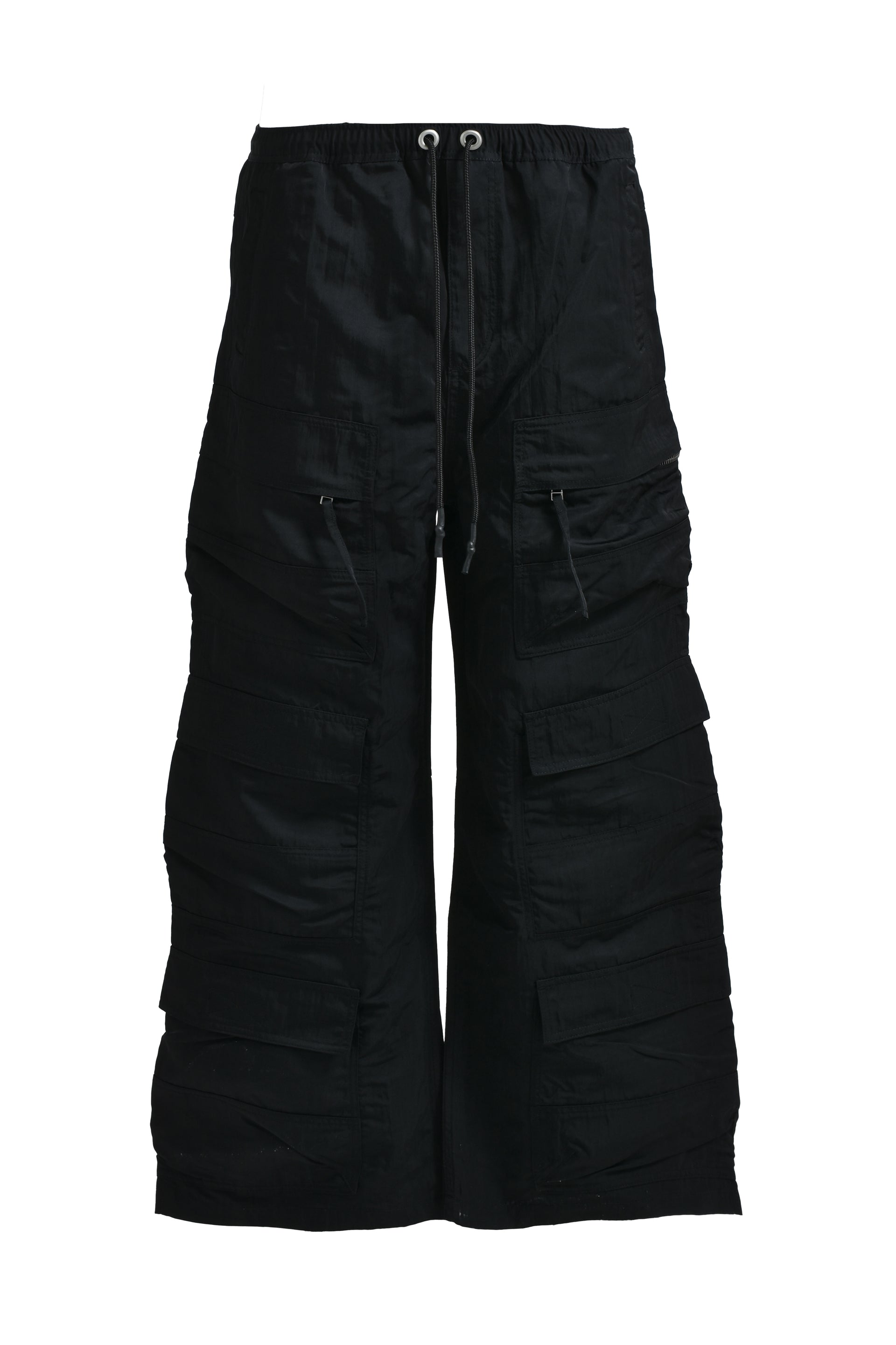 BREATH NEW RICH TRIPLE CARGO PANTS / NYLON BLK
