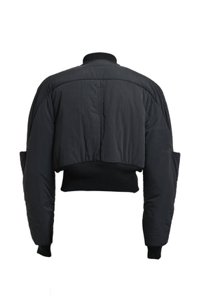 GIRDERED BOMBER / BLK