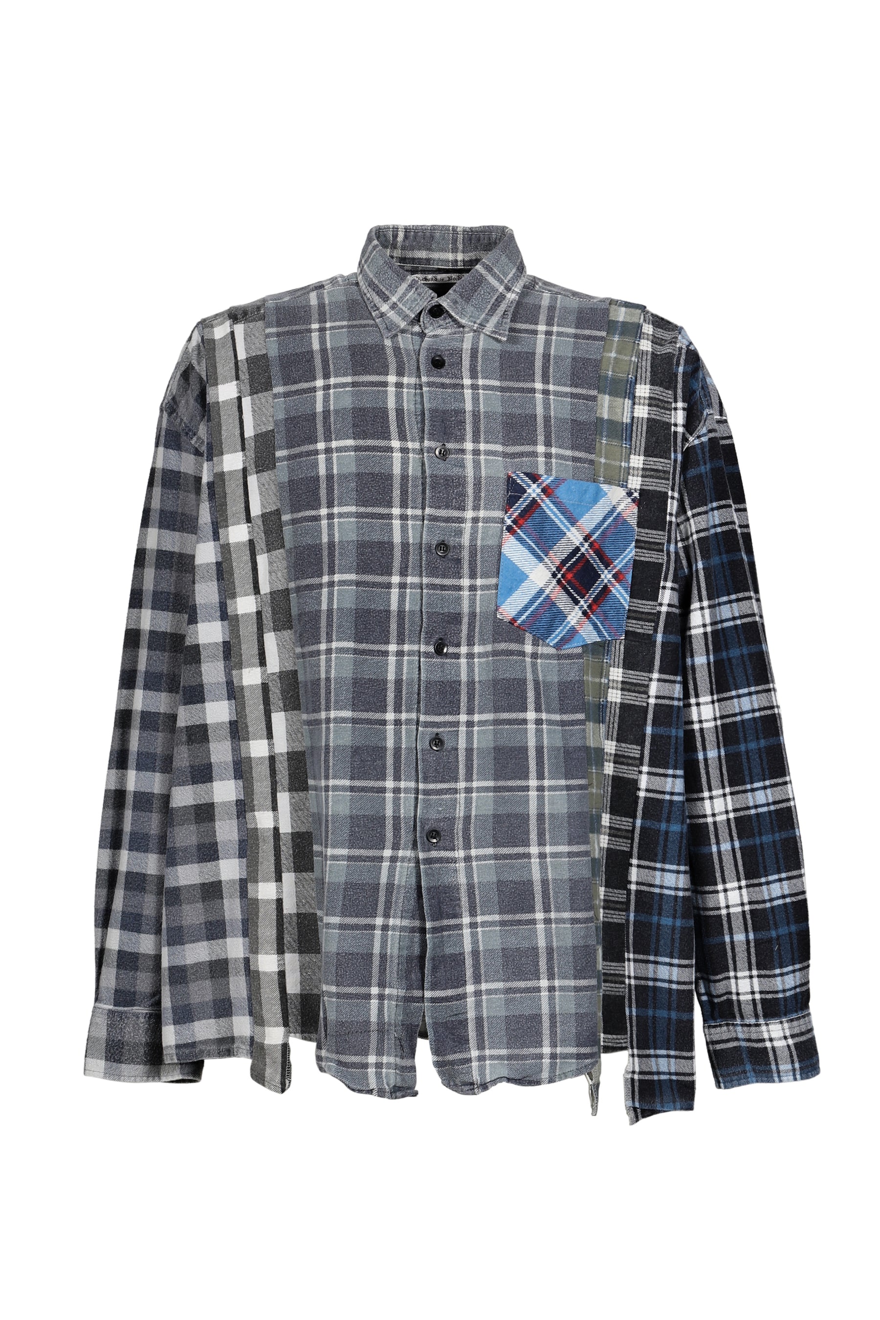 FLANNEL SHIRT -> 7 CUTS WIDE SHIRT / ASSORTED