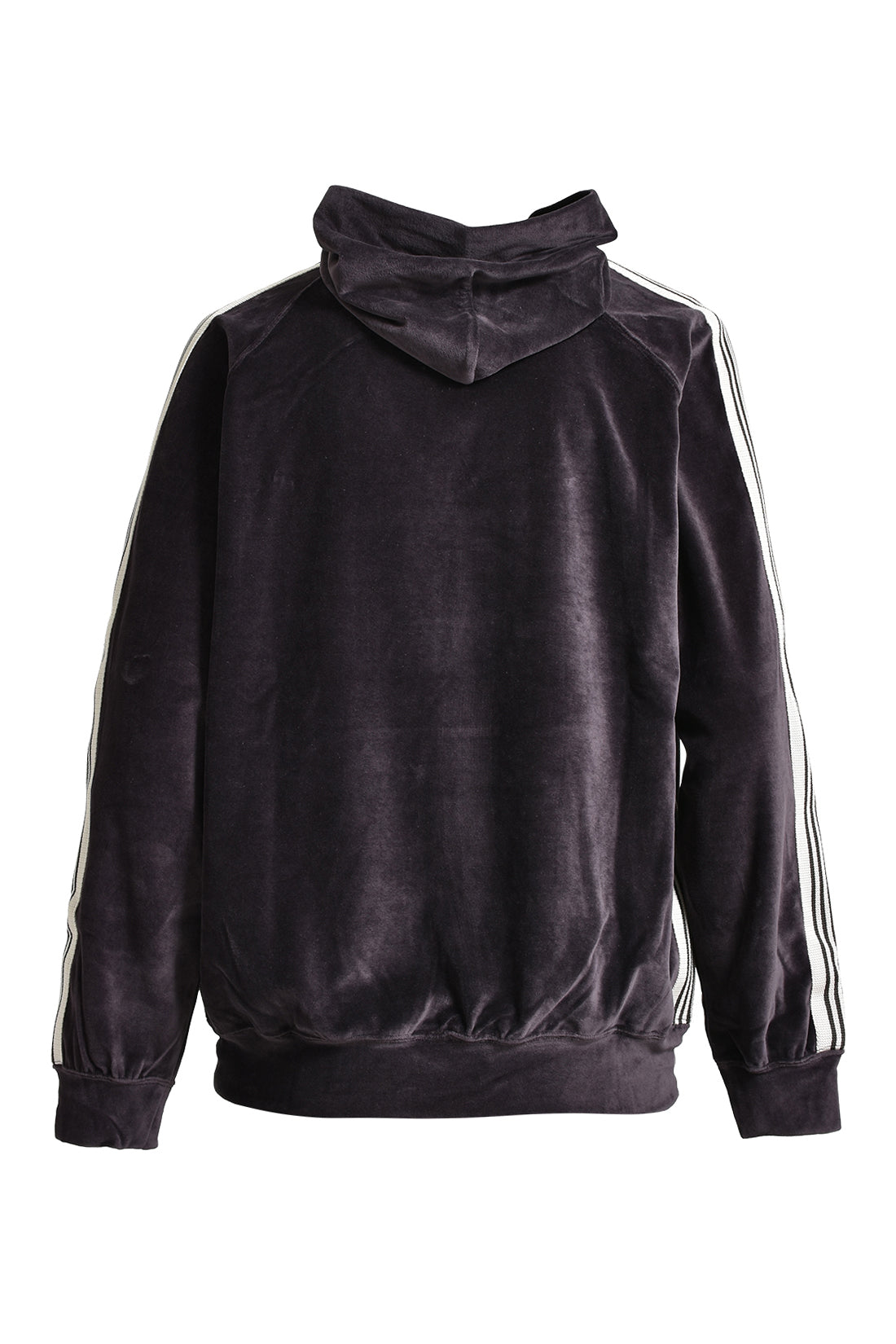 TRACK HOODY - C/PE VELOUR / B-CHA