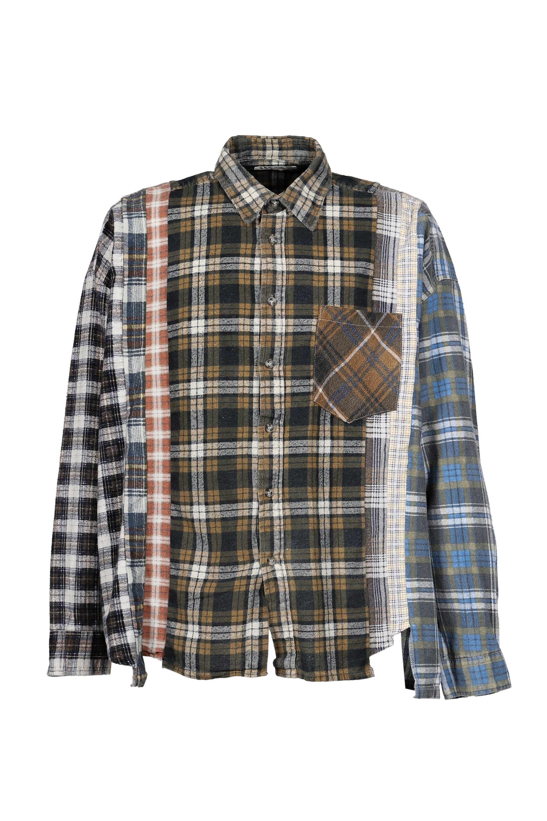 FLANNEL SHIRT -> 7 CUTS WIDE SHIRT / ASSORTED