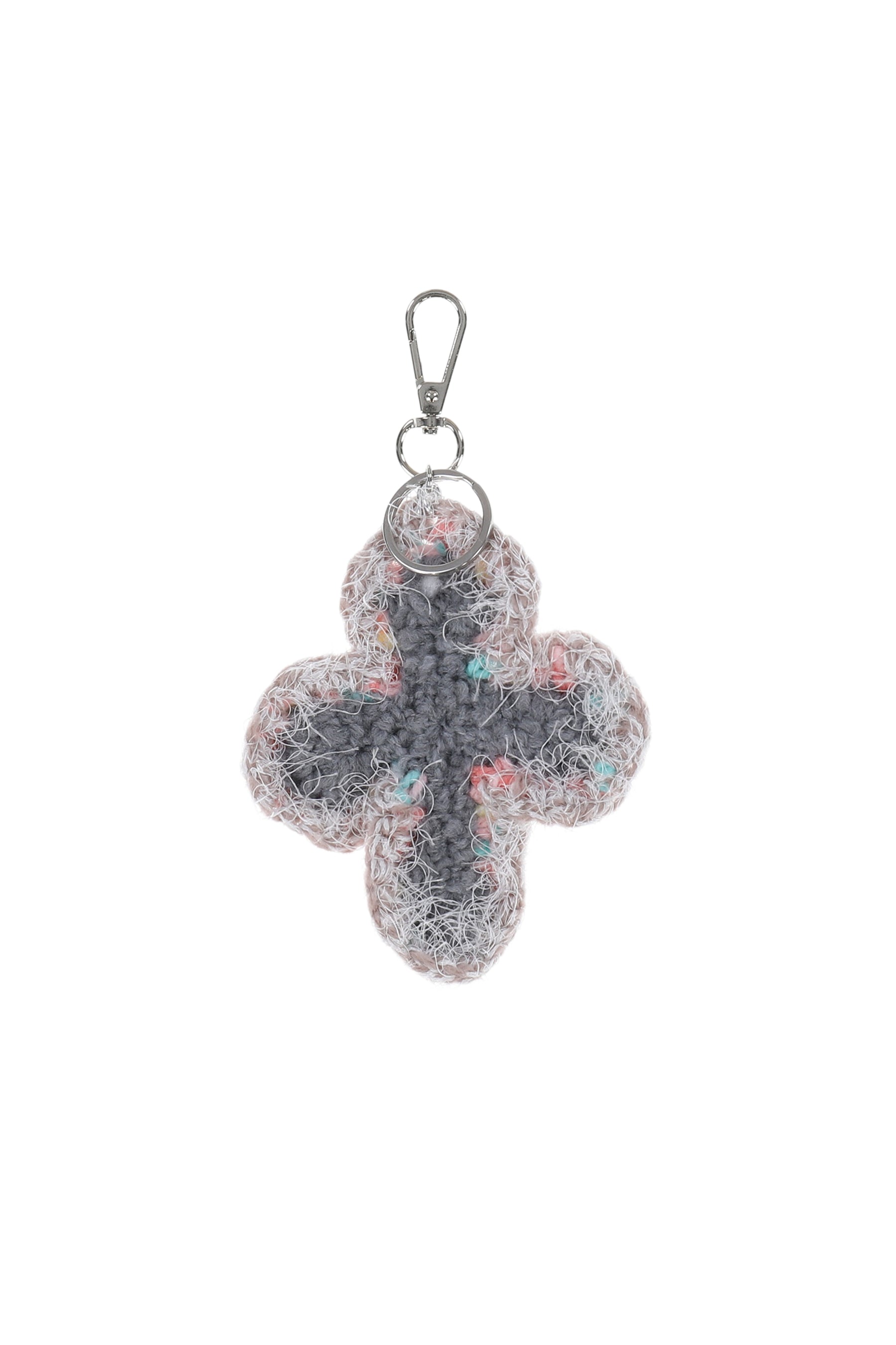 Y.A.R.N. ヤーン SS26 3D CROSS KEYCHAIN / MULTI - NUBIAN ヌビアン