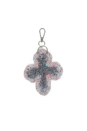 Y.A.R.N. ヤーン SS26 3D CROSS KEYCHAIN / MULTI - NUBIAN ヌビアン