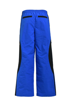 CREST LOGO WARM UP PANTS / BLU 