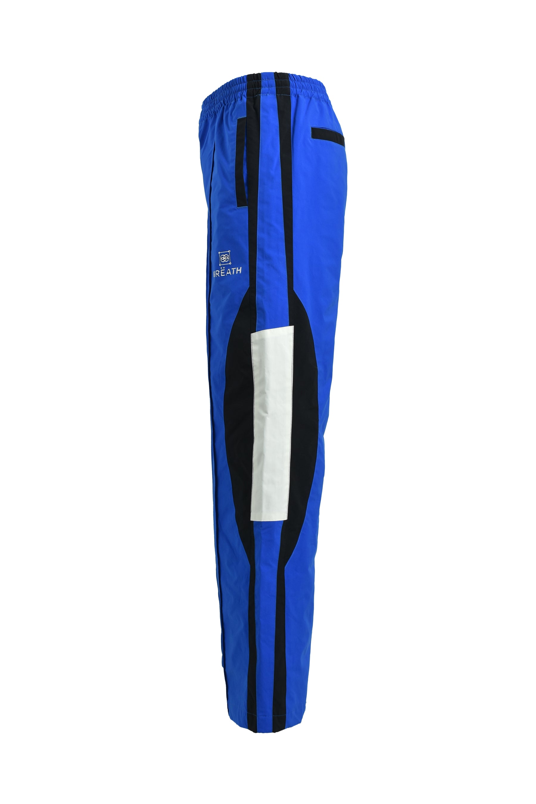 CREST LOGO WARM UP PANTS / BLU 