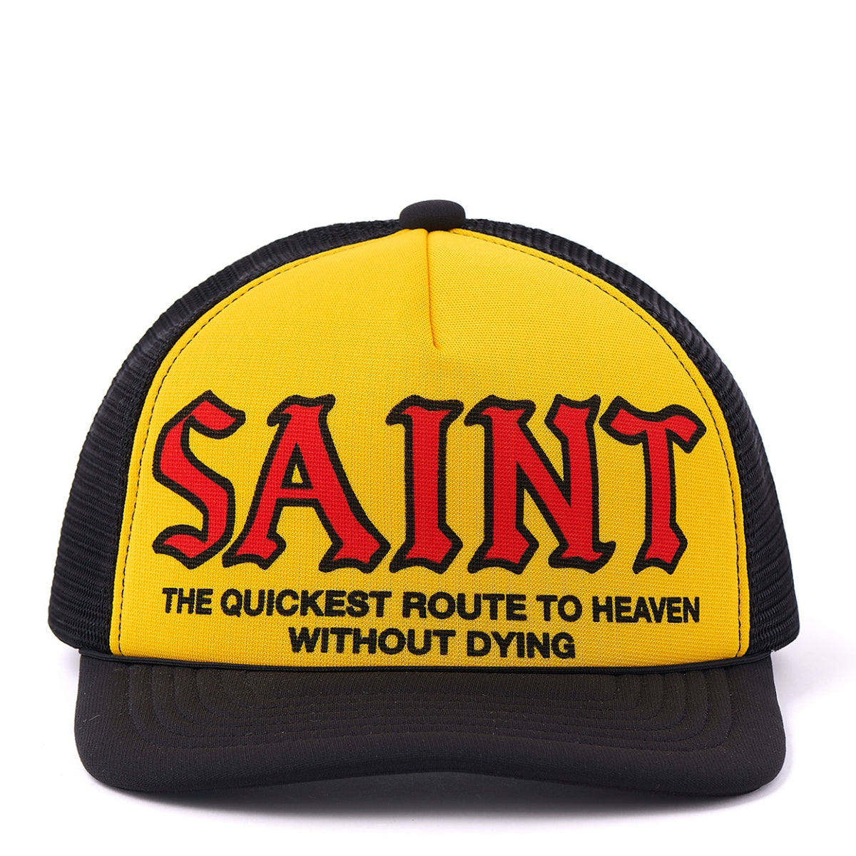帽子 MESH CAP/SAINT / YEL/BLK 2644-1_58e40a4b-139a-4ded-af49