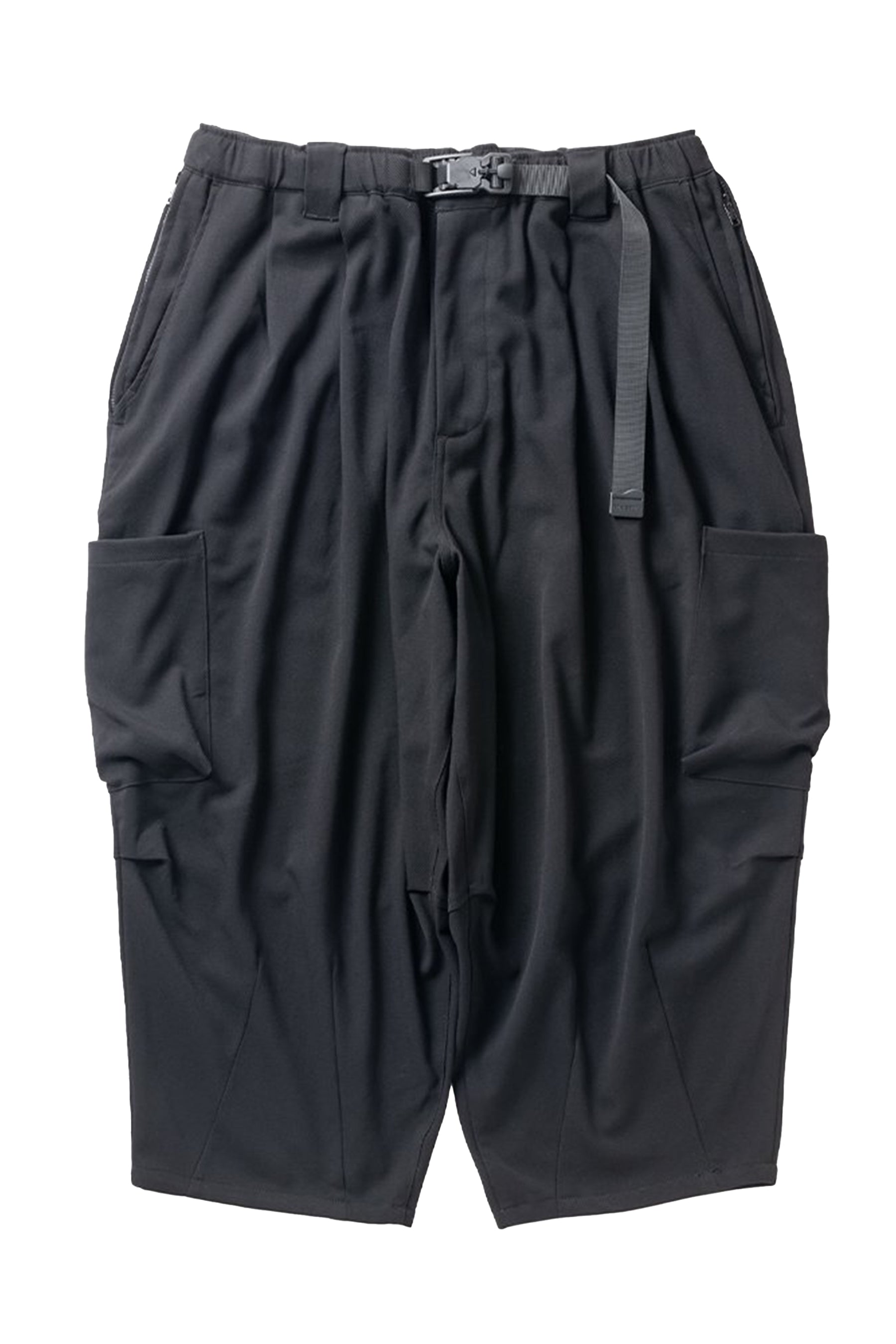 TIGHTBOOTH SS23 CROPPED CARGO PANTS / BLK - NUBIAN