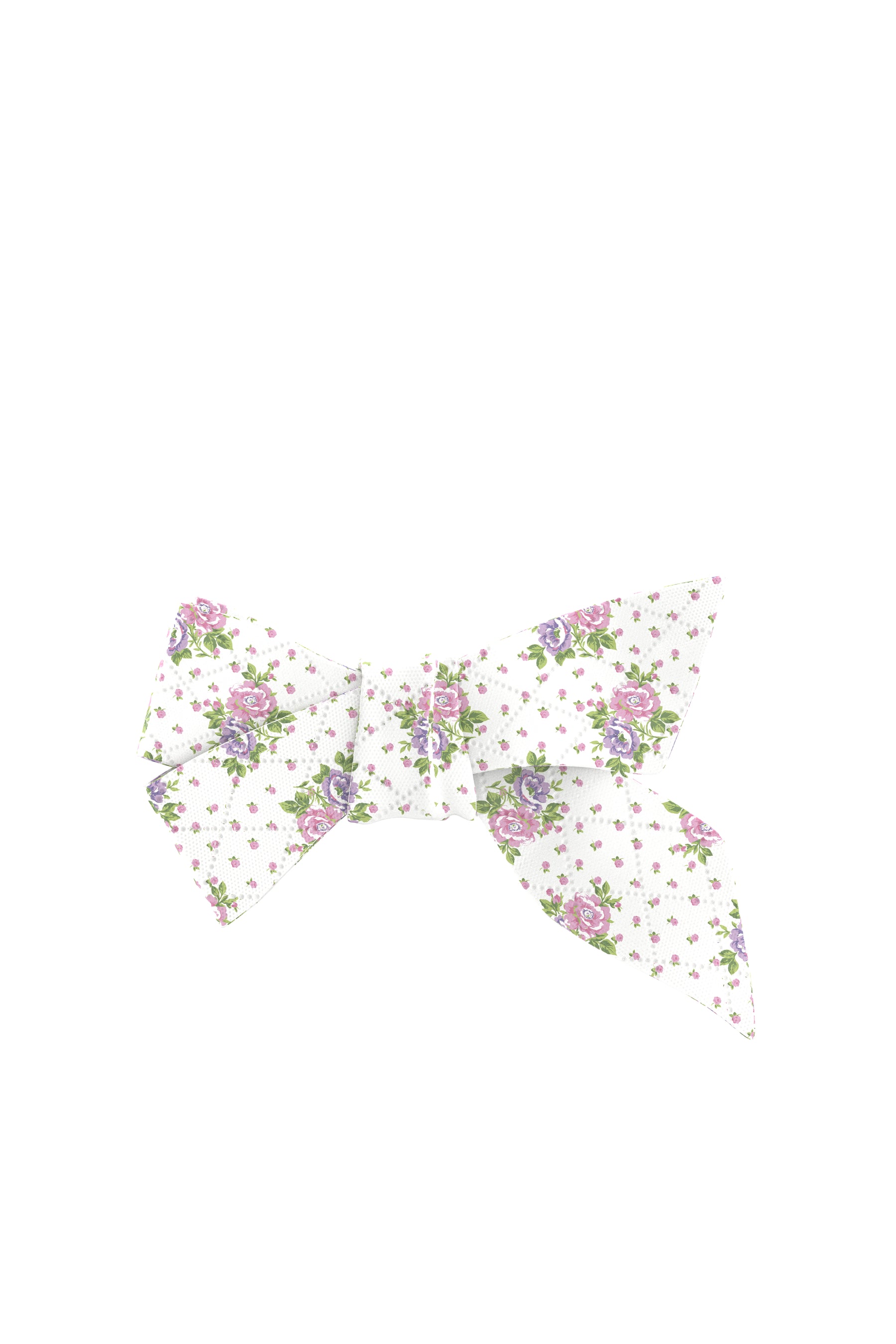 BOWKNOT TISSUE HAIR CLIP (SMALL) / MULTI