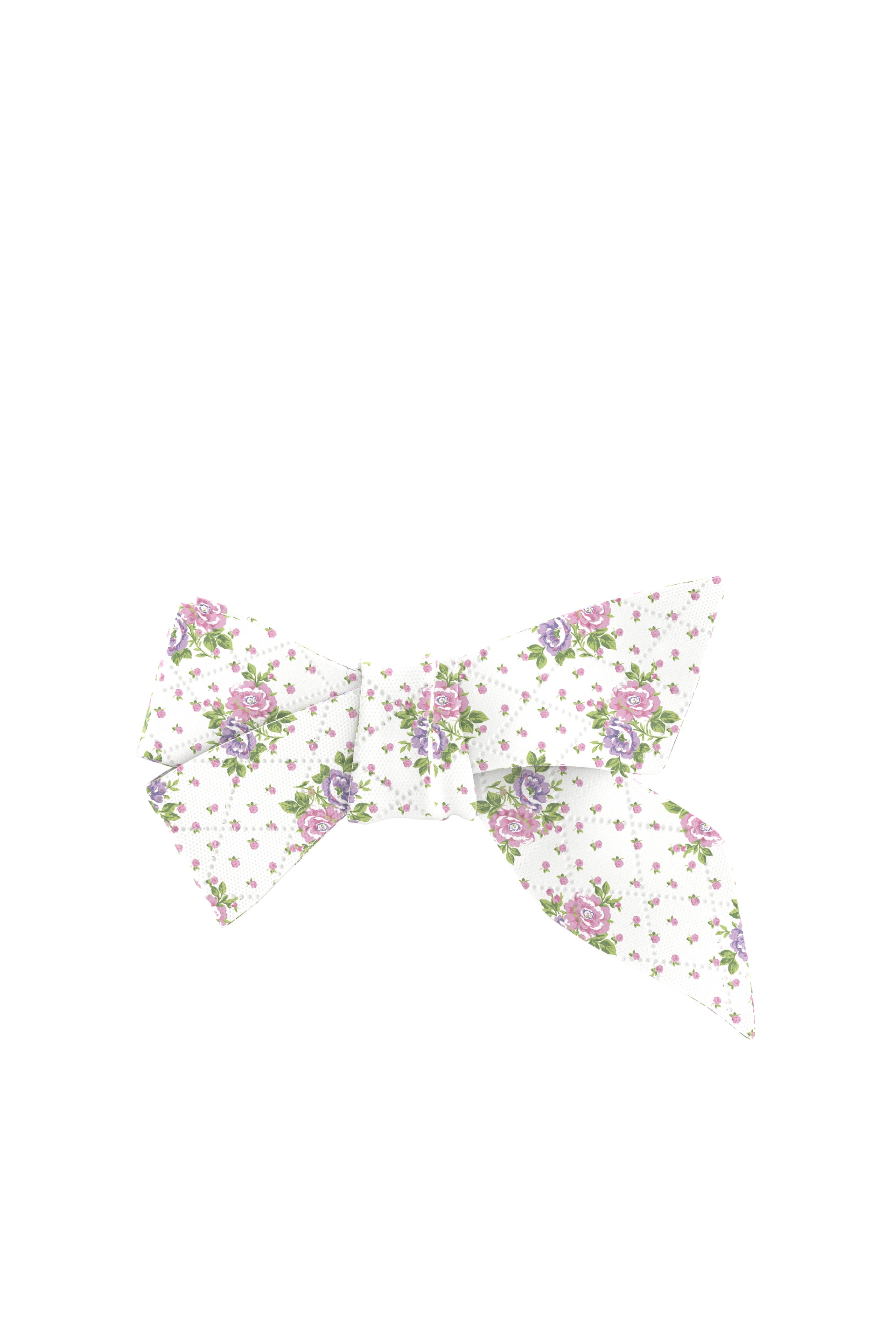 BOWKNOT TISSUE HAIR CLIP (SMALL) / MULTI