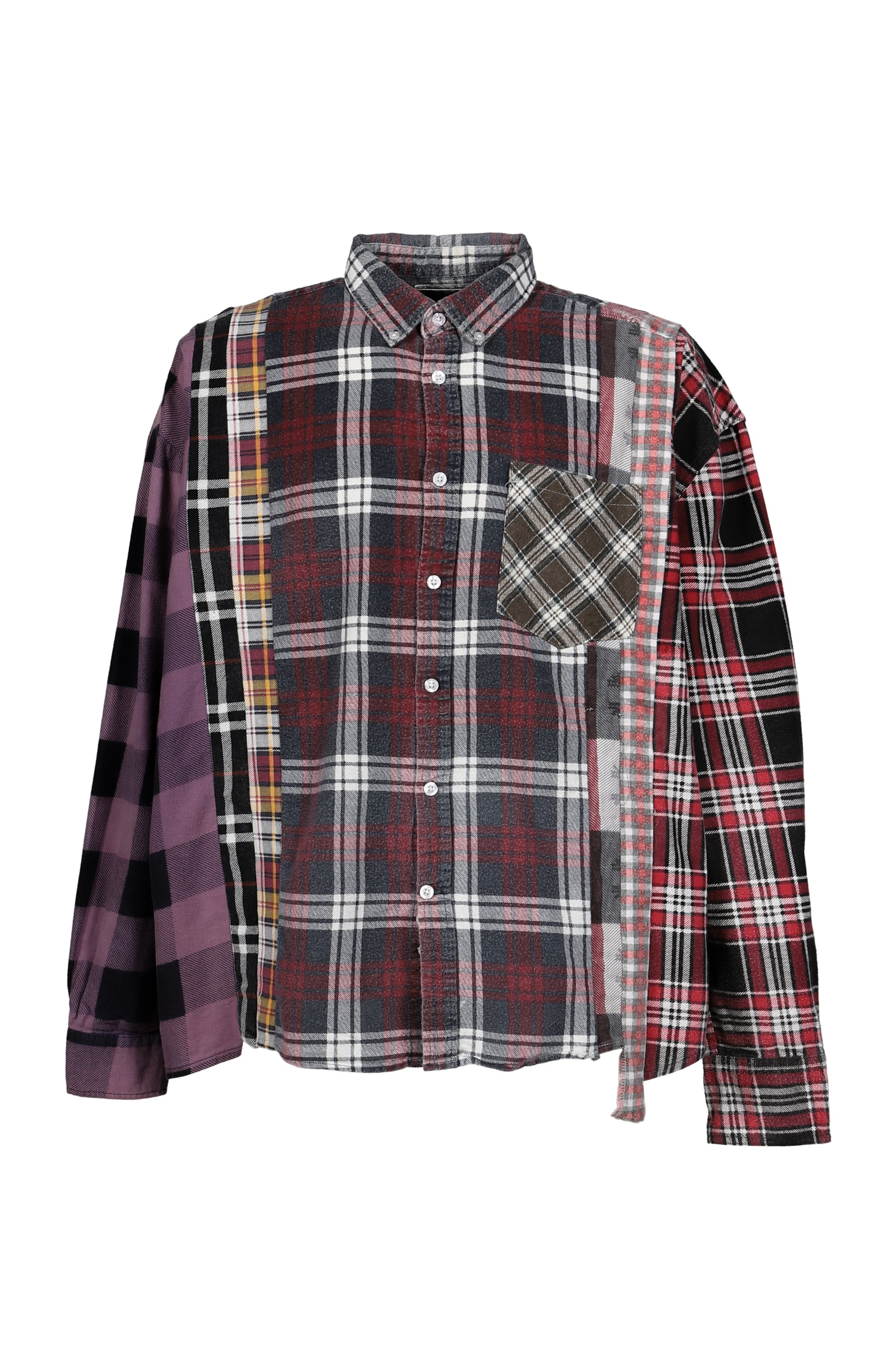 FLANNEL SHIRT -> 7 CUTS WIDE SHIRT / ASSORTED