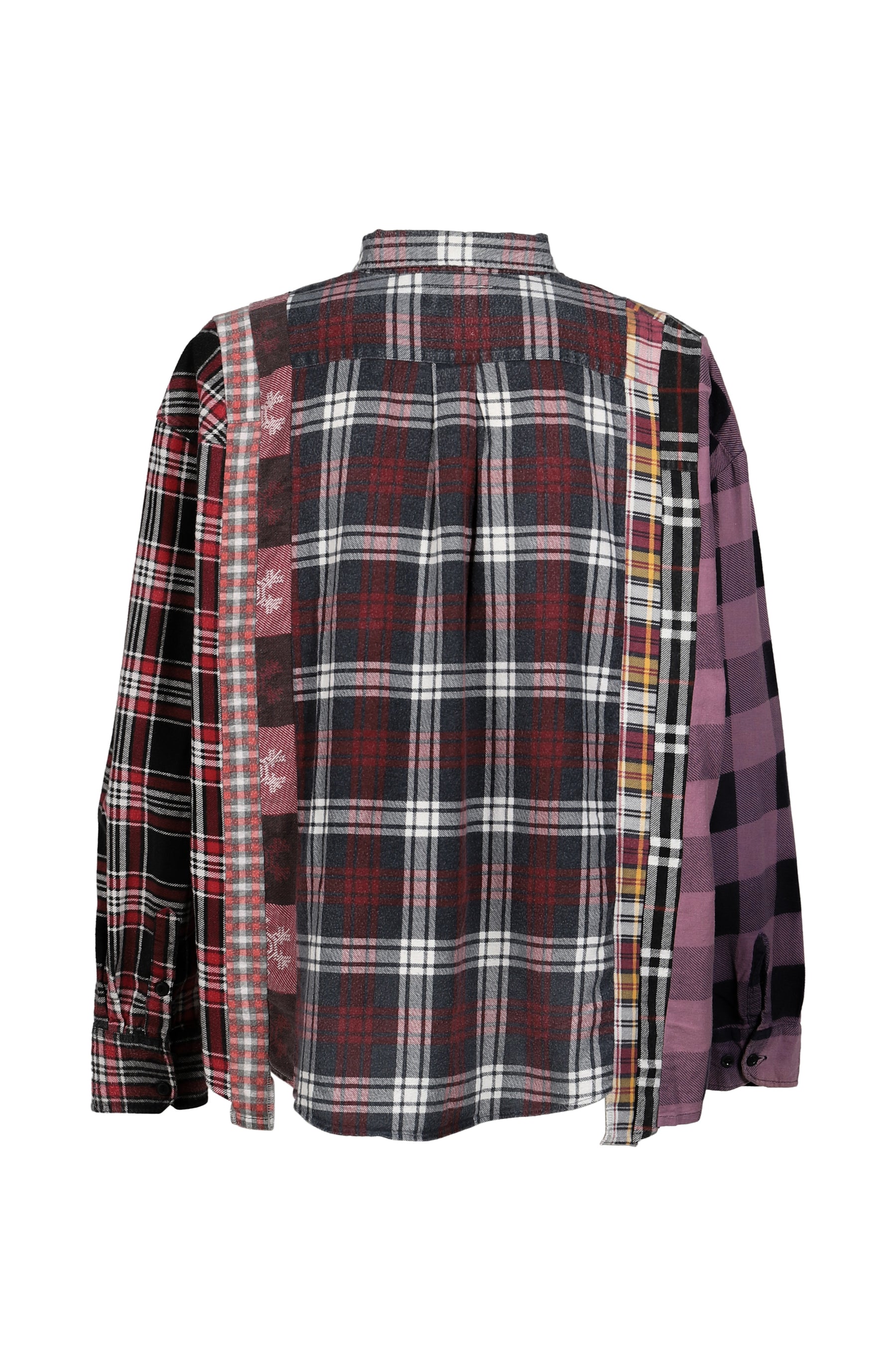 FLANNEL SHIRT -> 7 CUTS WIDE SHIRT / ASSORTED