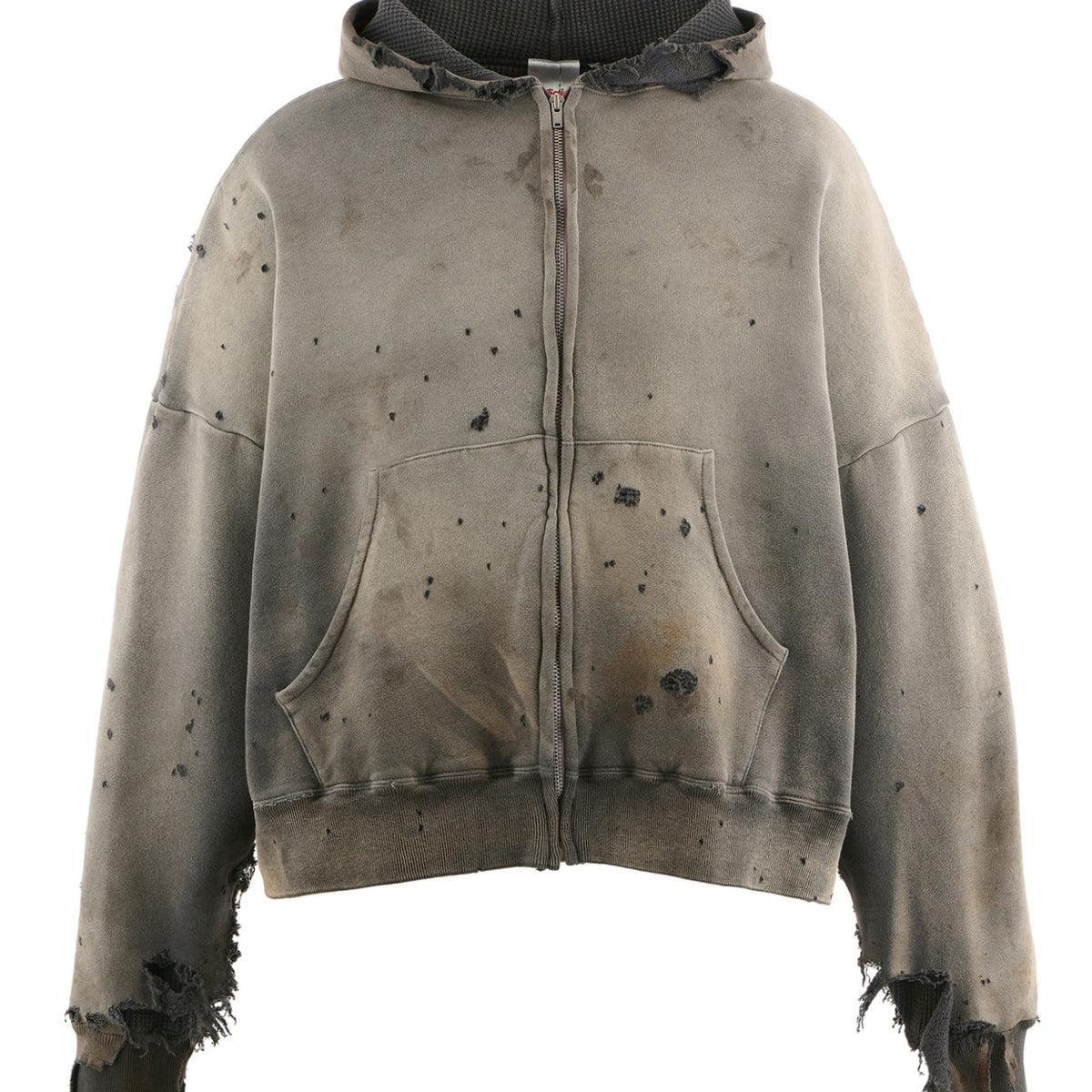 トップス unknown SAINT Mxxxxxx セントマイケル FW25 11th Drop ZIP HOODIE/DOUBLE FACE