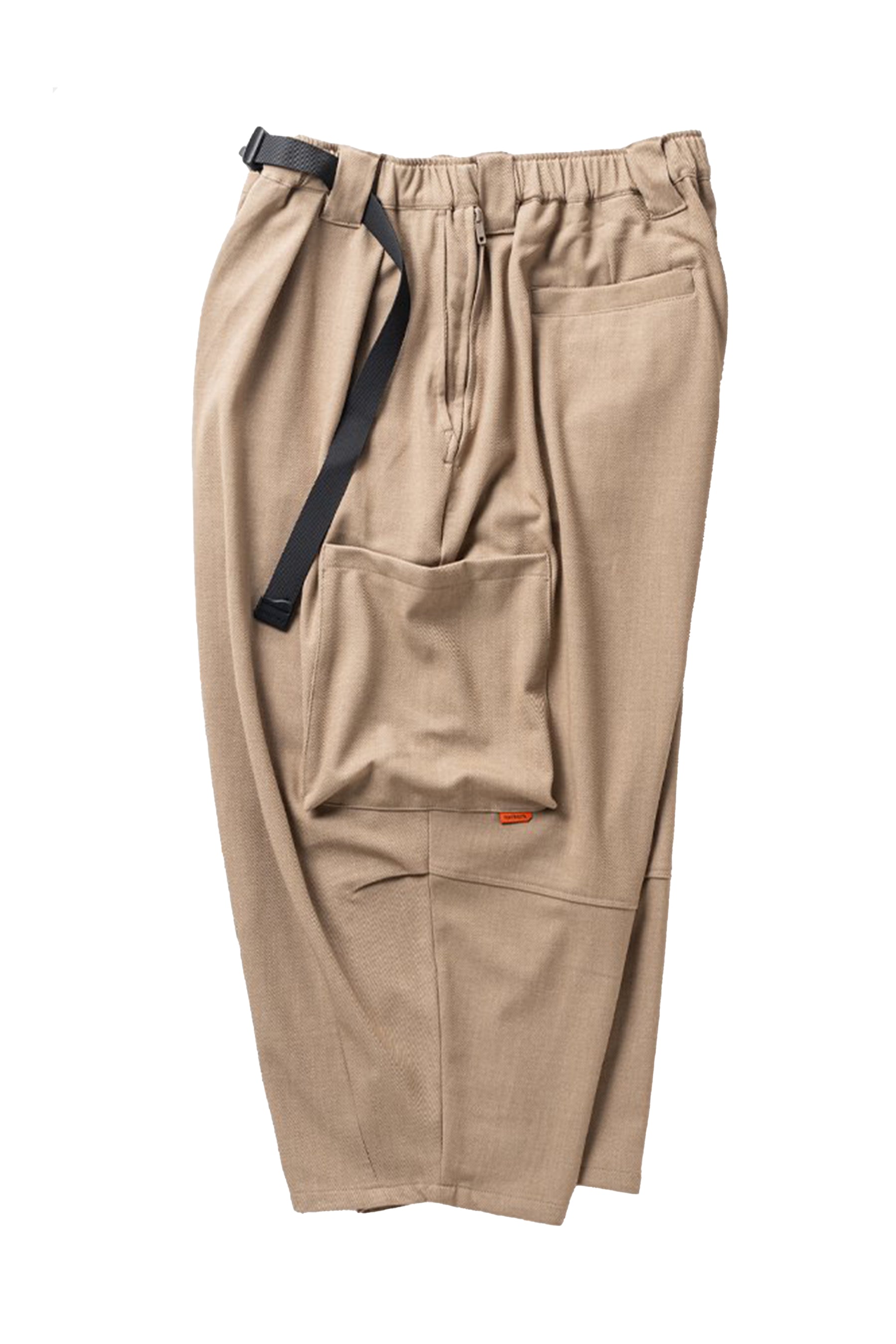 TIGHTBOOTH SS23 CROPPED CARGO PANTS / BEI - NUBIAN