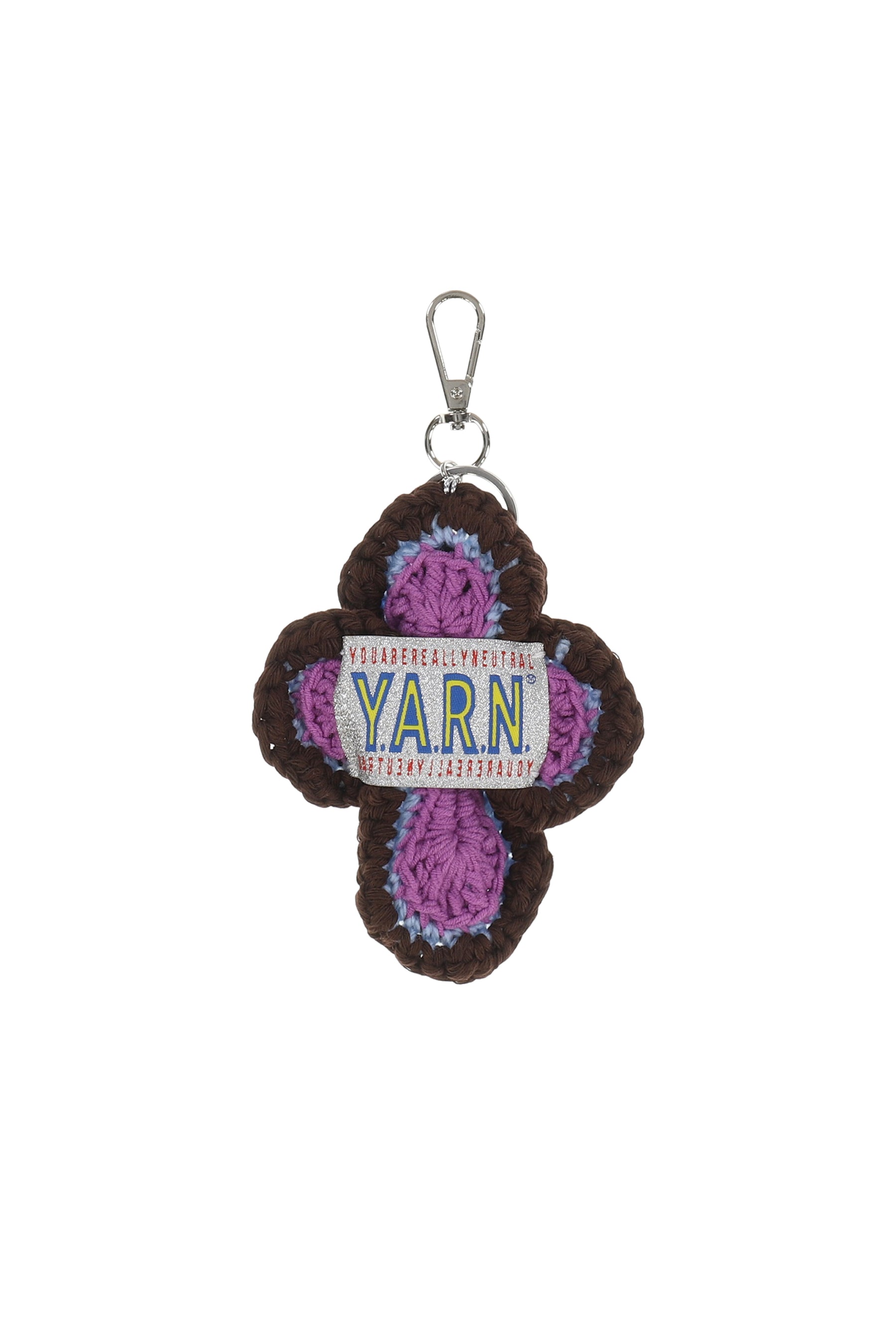 Y.A.R.N. ヤーン SS26 3D CROSS KEYCHAIN / MULTI - NUBIAN ヌビアン