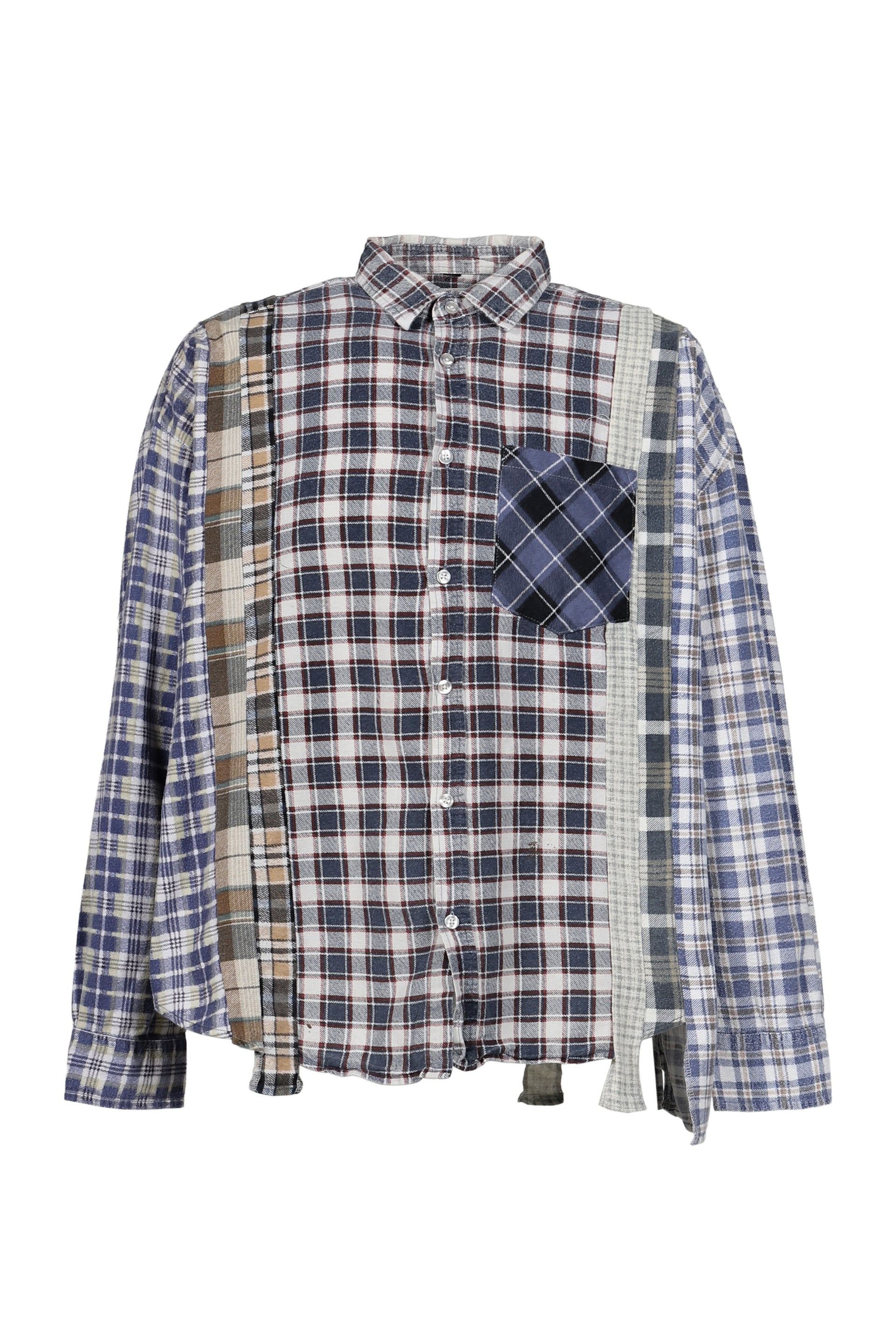 FLANNEL SHIRT -> 7 CUTS WIDE SHIRT / ASSORTED