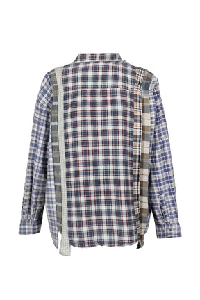 FLANNEL SHIRT -> 7 CUTS WIDE SHIRT / ASSORTED