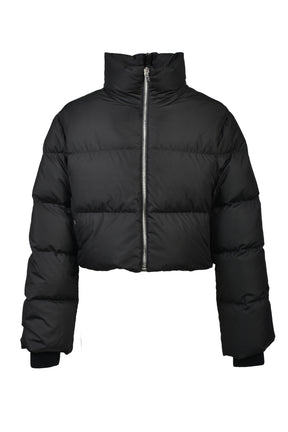 MONCLER + RICK OWENS CROPPED CYCLOPIC JACKET / BLK