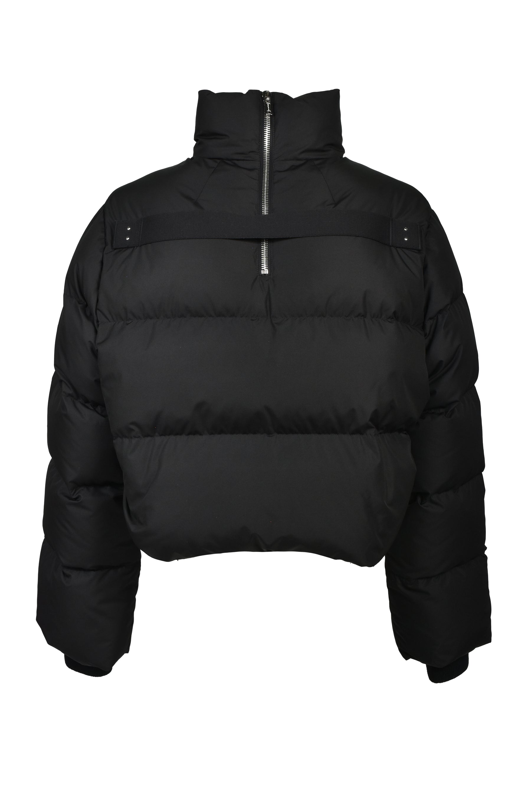 MONCLER + RICK OWENS CROPPED CYCLOPIC JACKET / BLK