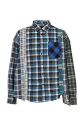 FLANNEL SHIRT -> 7 CUTS WIDE SHIRT / ASSORTED