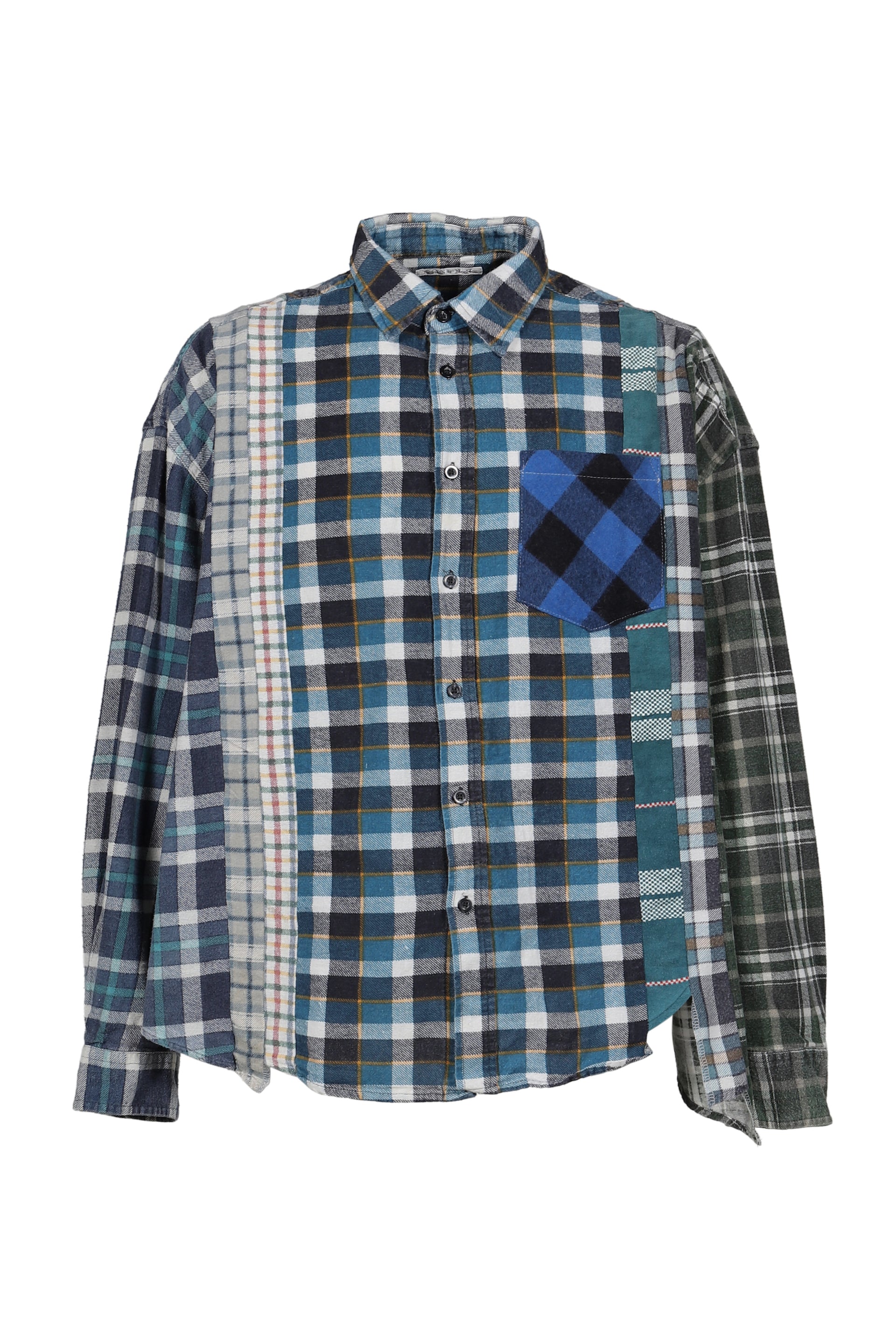 FLANNEL SHIRT -> 7 CUTS WIDE SHIRT / ASSORTED