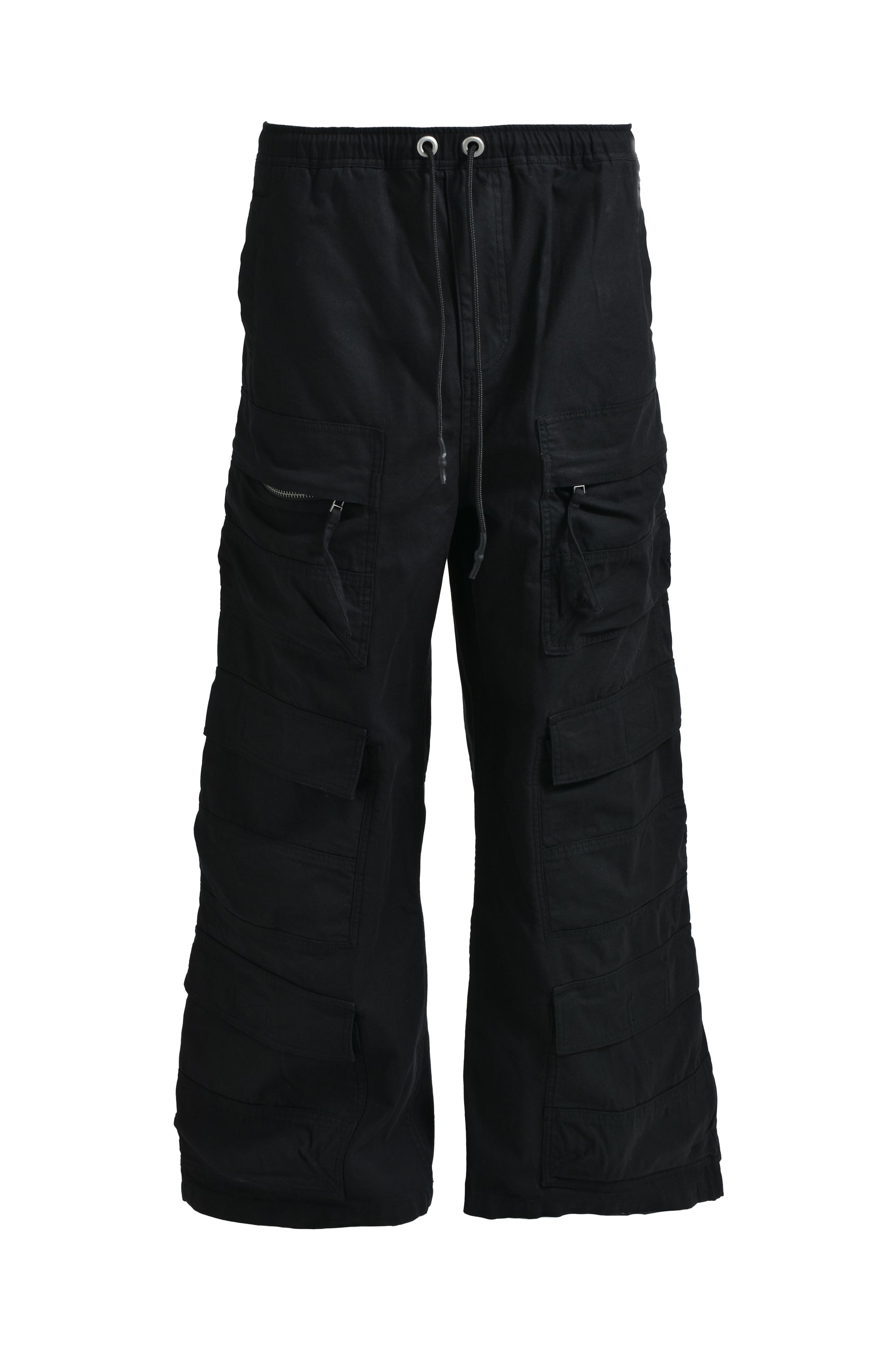 BREATH NEW RICH TRIPLE CARGO PANTS / COTTON BLK