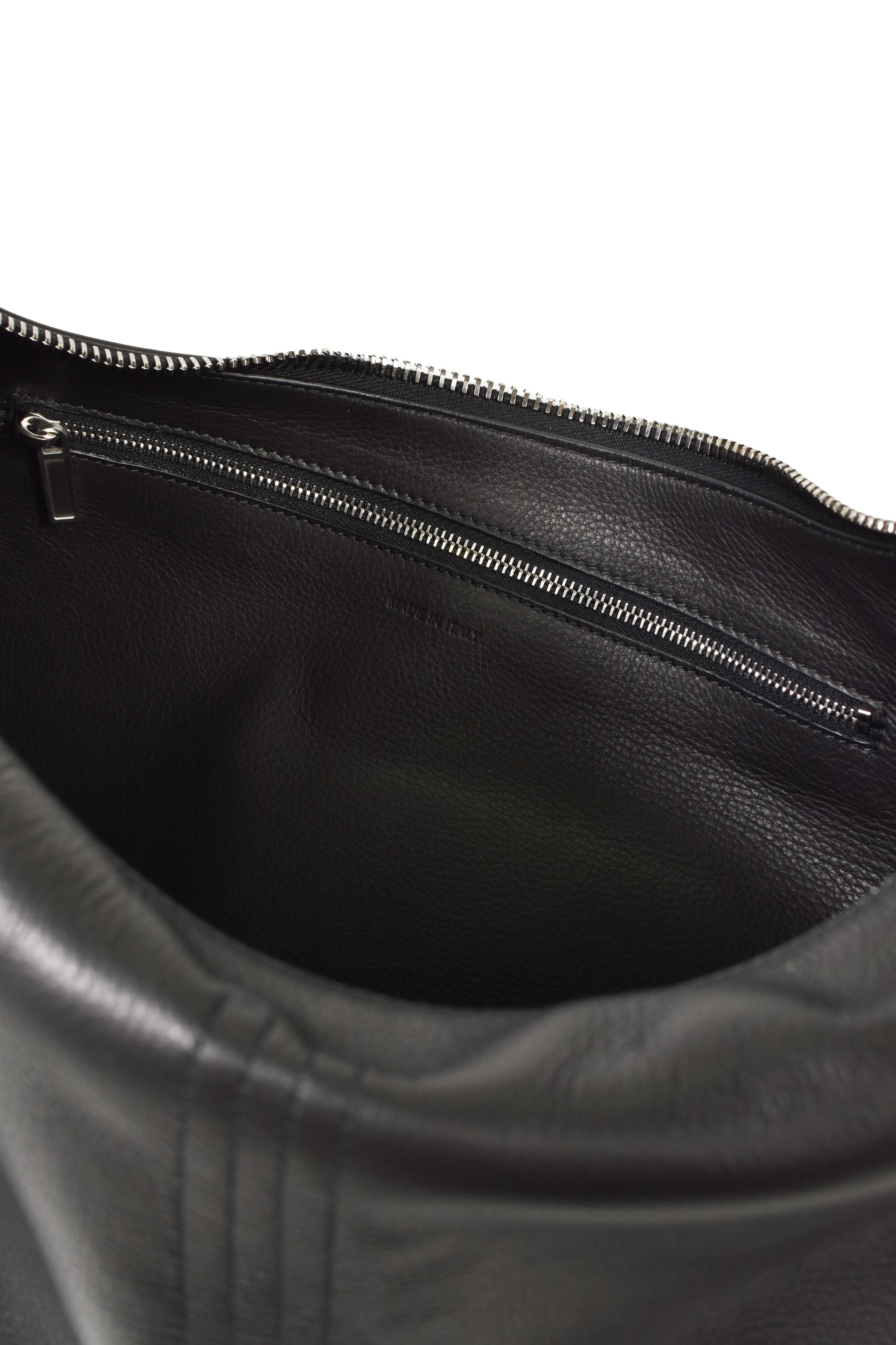 CROPPED GEMINI BAG / BLK