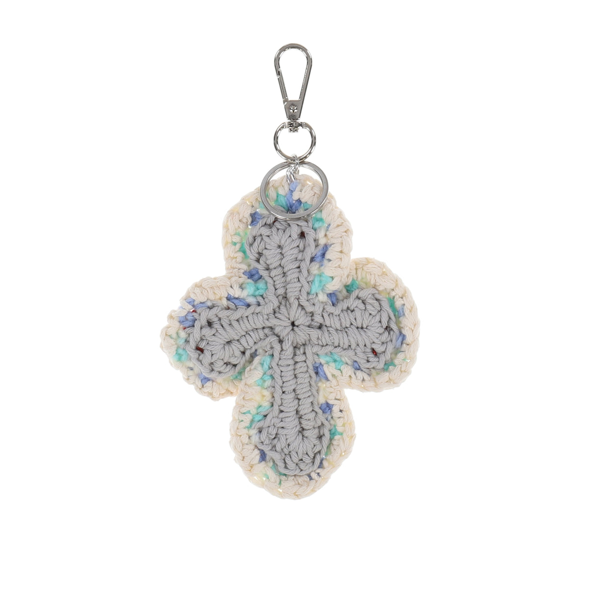 Y.A.R.N. ヤーン SS26 3D CROSS KEYCHAIN / MULTI - NUBIAN ヌビアン