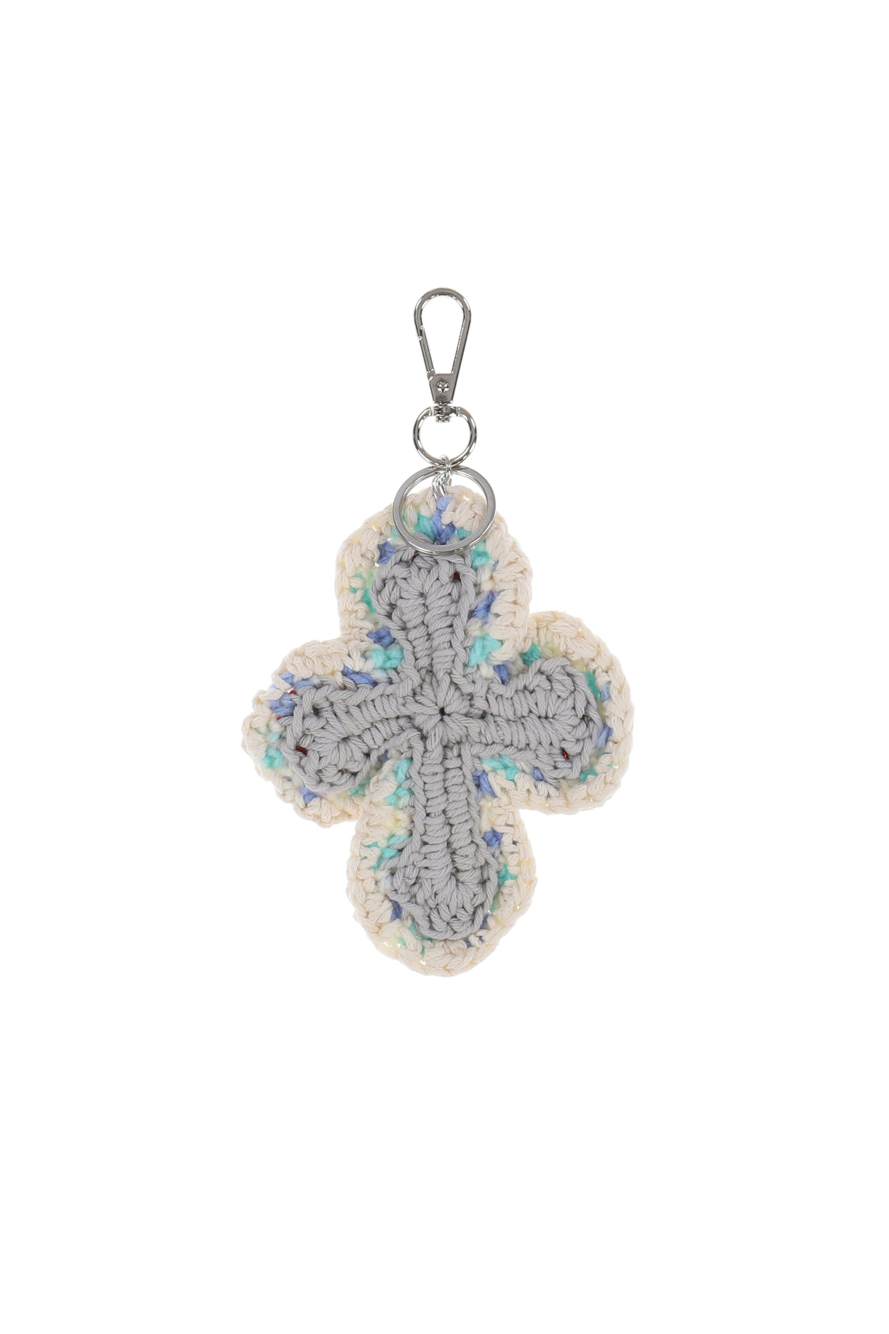 Y.A.R.N. ヤーン SS26 3D CROSS KEYCHAIN / MULTI - NUBIAN ヌビアン