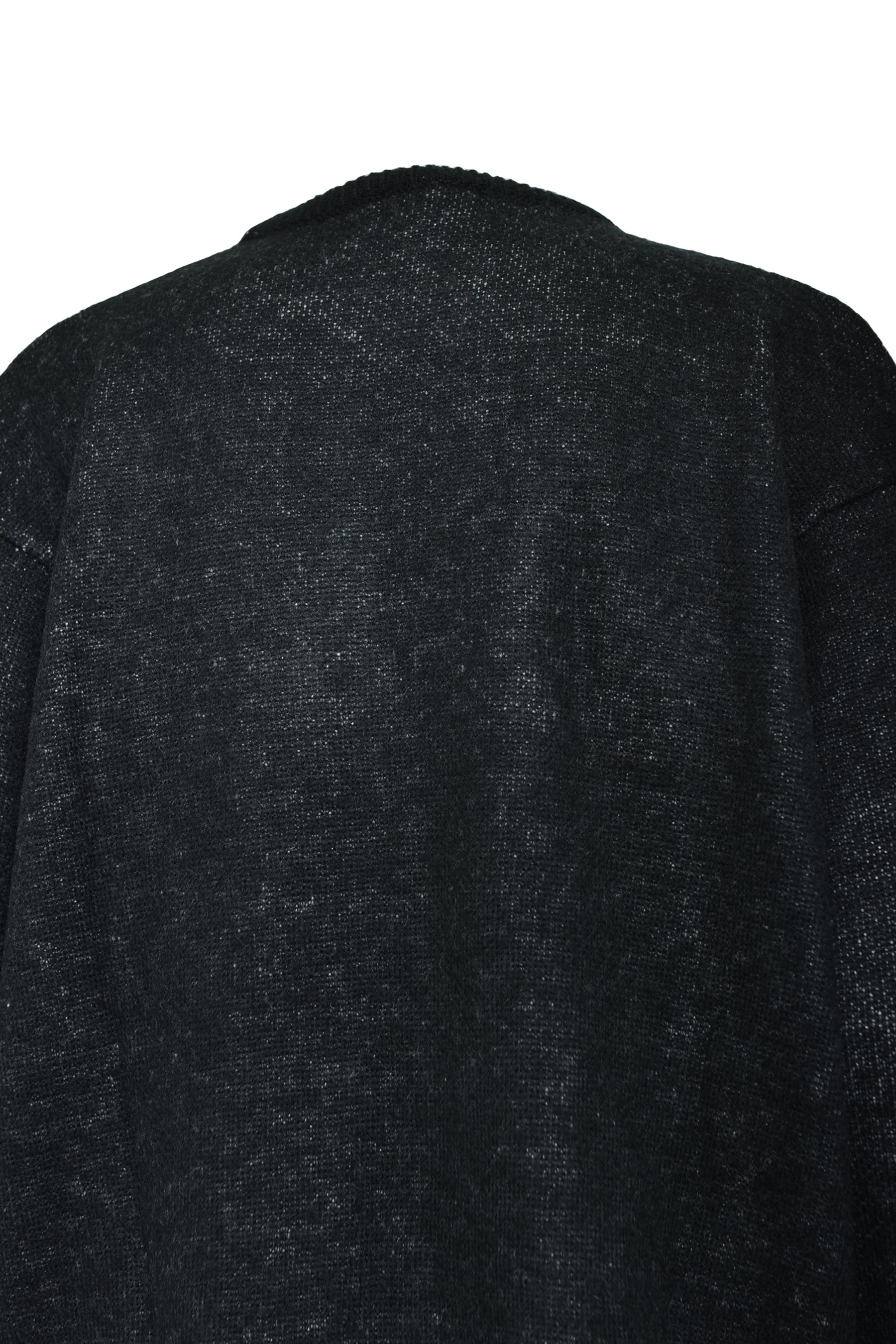 ANGEL SCRIPT LOGO MOHAIR KNIT / BLK 