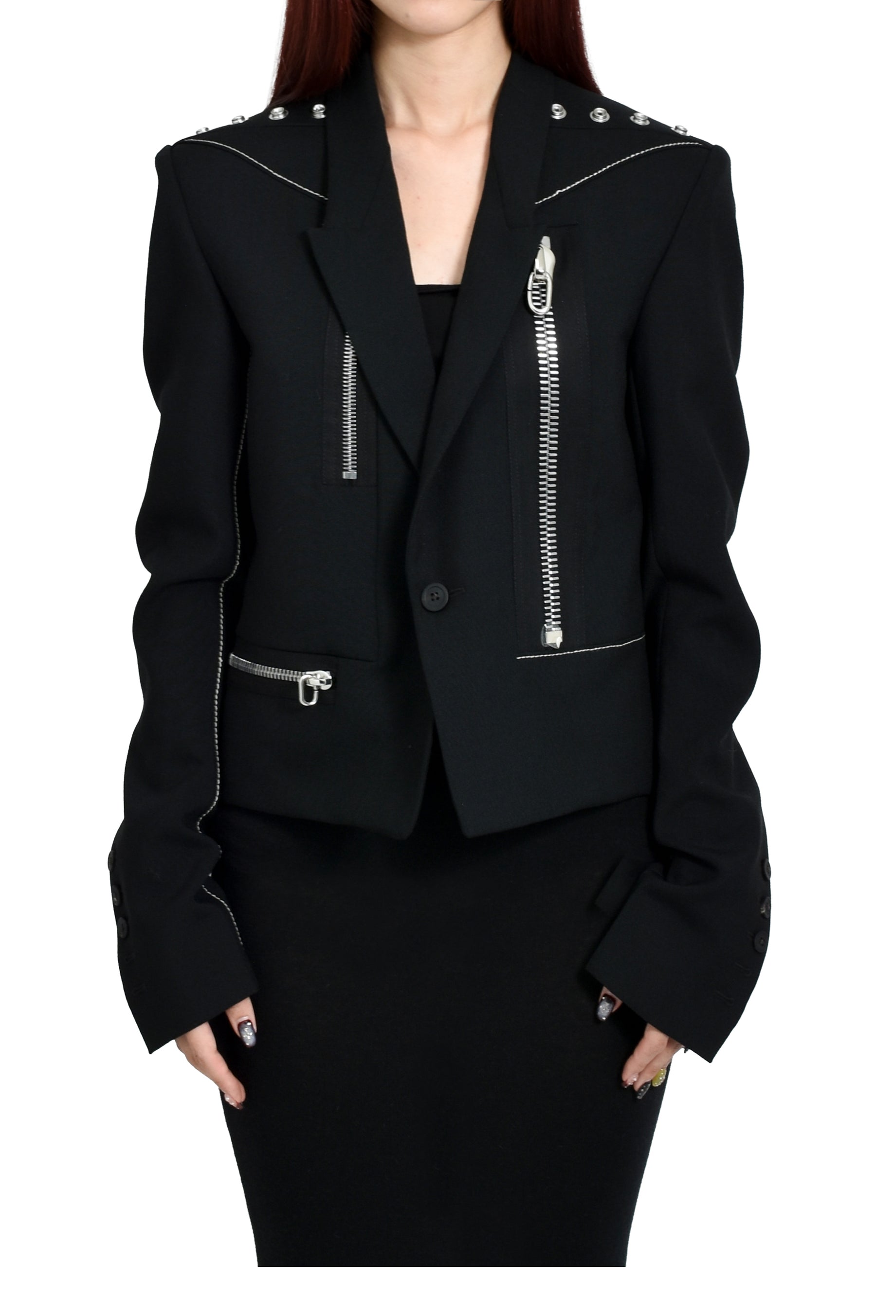 Rick Owens リックオウエンス CONCORDIANS FW25 ALICE JKT / BLK