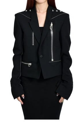 Rick Owens リックオウエンス CONCORDIANS FW25 ALICE JKT / BLK