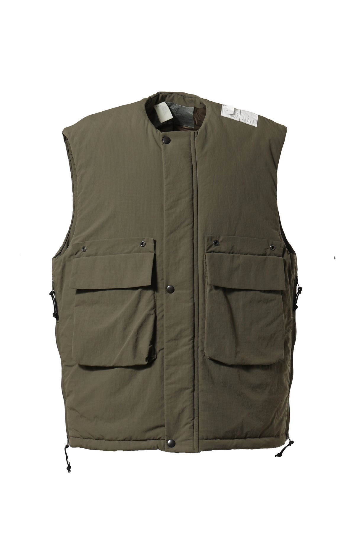 AFB エーエフビー FW22 PEACE MA-1 VEST / KHK - NUBIAN