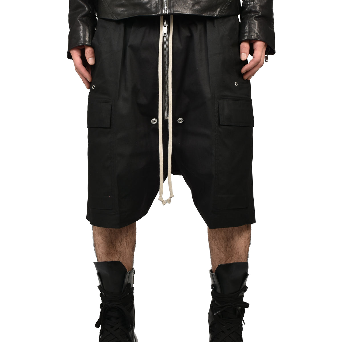 ショートパンツ CARGOBELA SHORTS / BLK Rick Owens リック オウエンス FW26 CARGOBELA SHORTS / BLK - NUBIAN