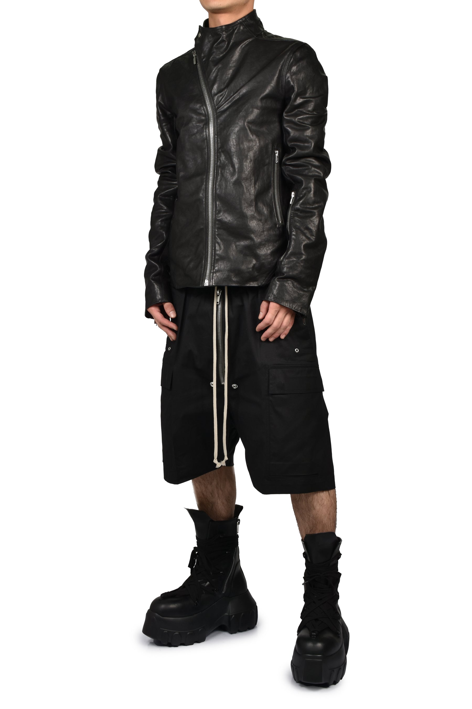 Rick Owens リック オウエンス FW26 HEIZER SHORTS / BLK - NUBIAN